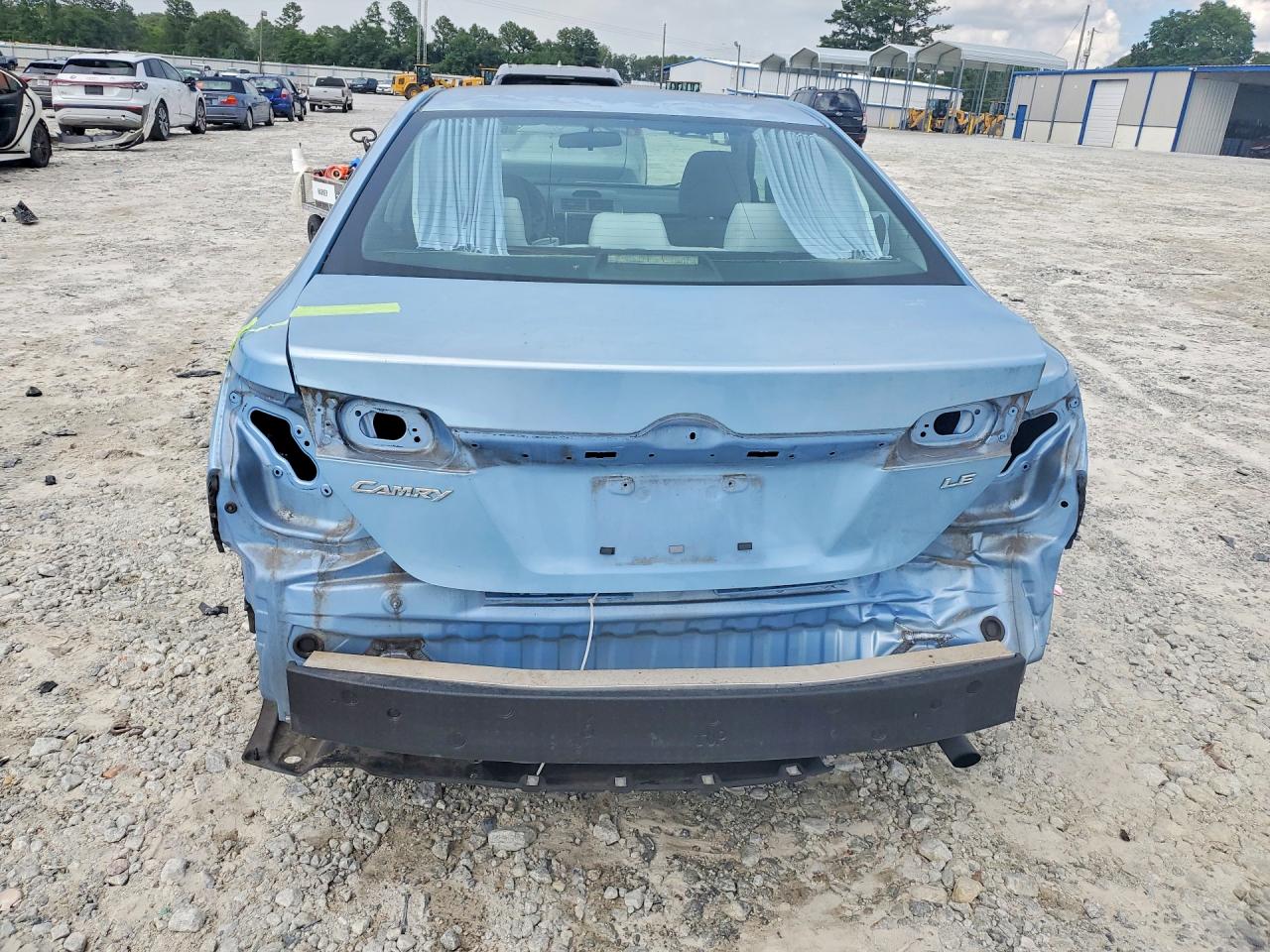 2012 Toyota Camry Le Blue vin: 4T1BF1FK5CU572048