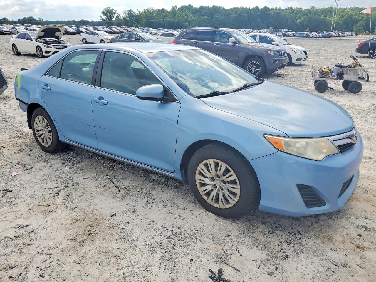 2012 Toyota Camry Le Blue vin: 4T1BF1FK5CU572048