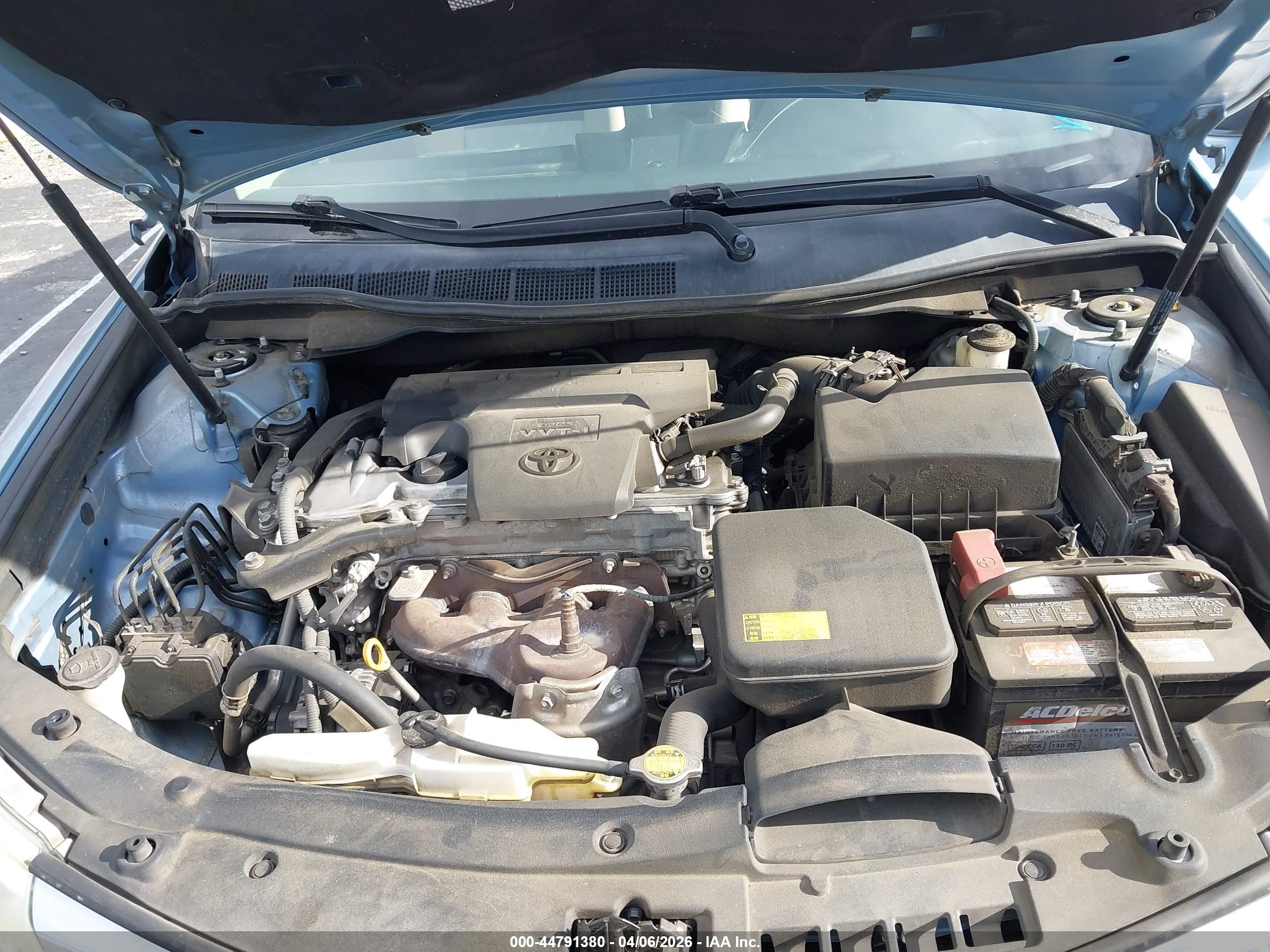 2012 Toyota Camry Le Blue vin: 4T1BF1FK5CU572955