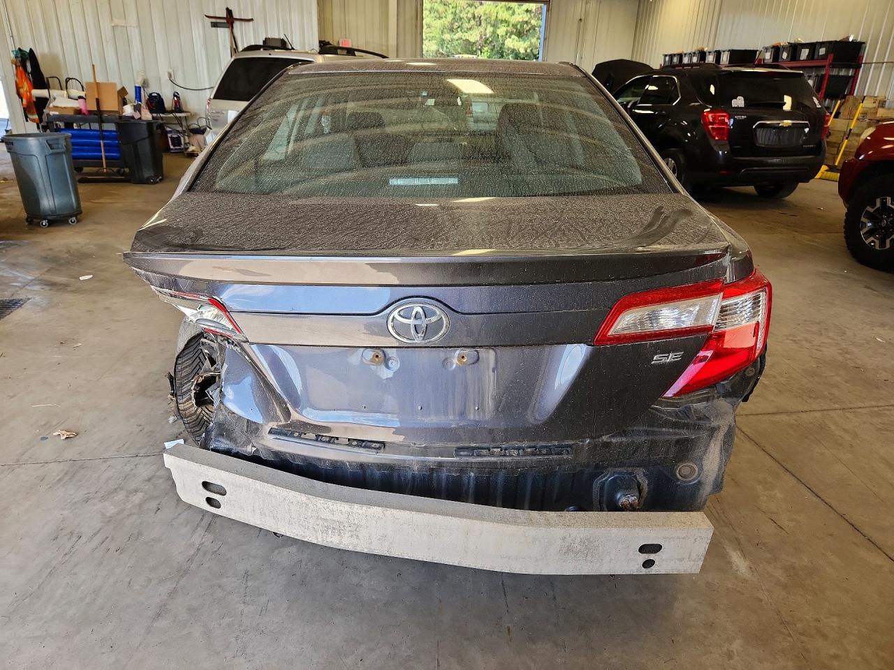 2012 Toyota Camry Se Gray vin: 4T1BF1FK5CU577864
