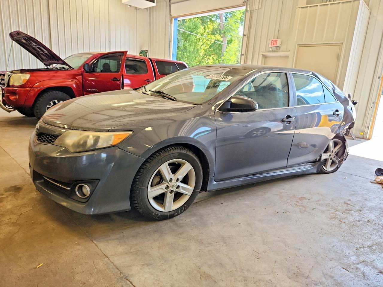 2012 Toyota Camry Se Gray vin: 4T1BF1FK5CU577864
