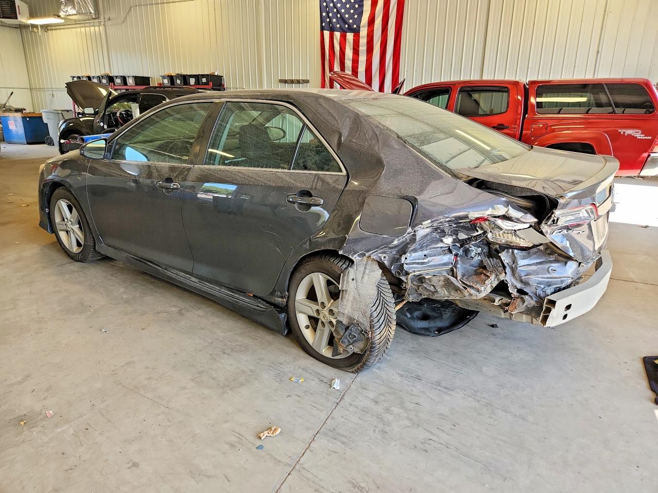 2012 Toyota Camry Se Gray vin: 4T1BF1FK5CU577864