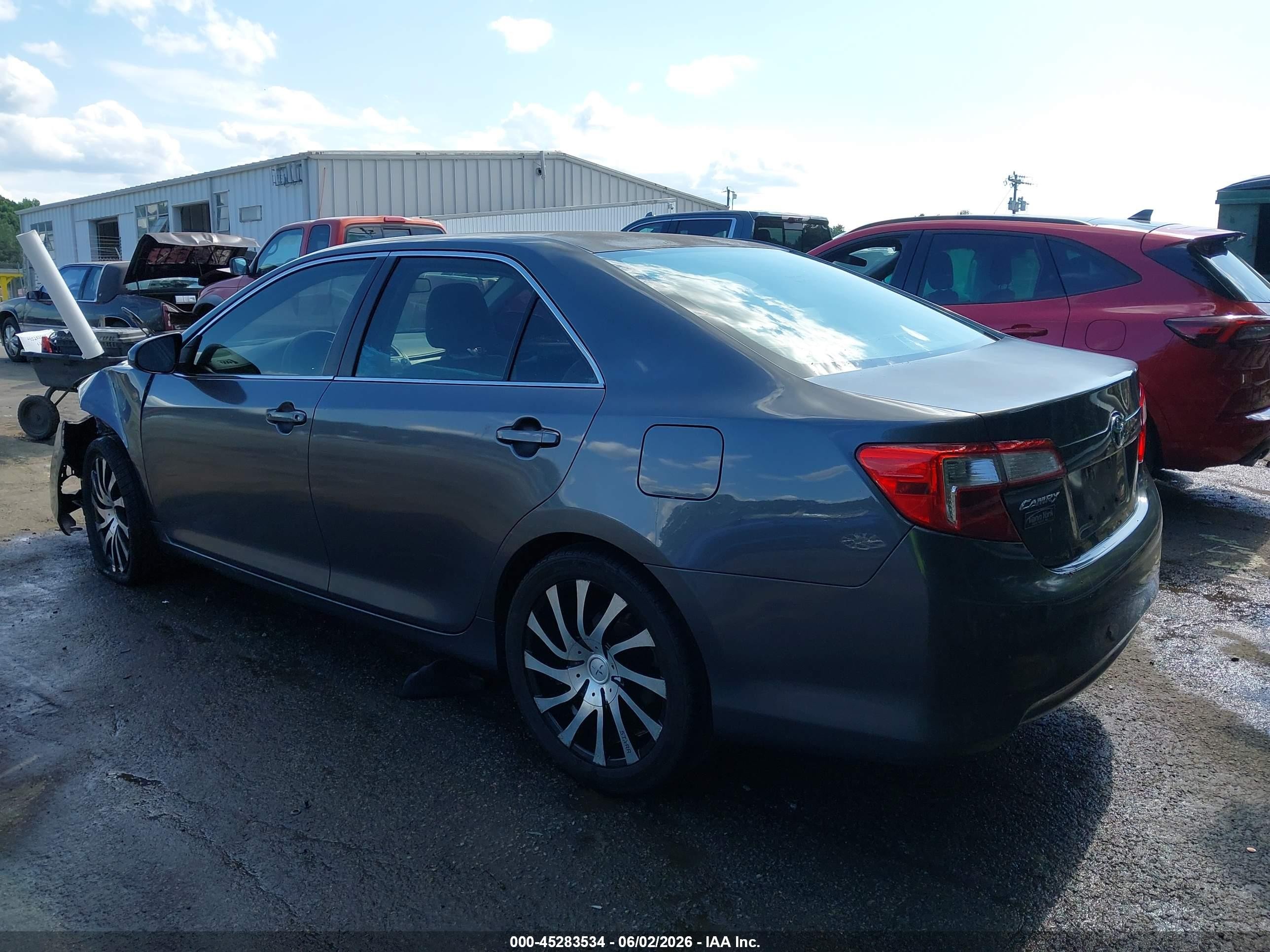 2012 Toyota Camry L Gray vin: 4T1BF1FK5CU582160