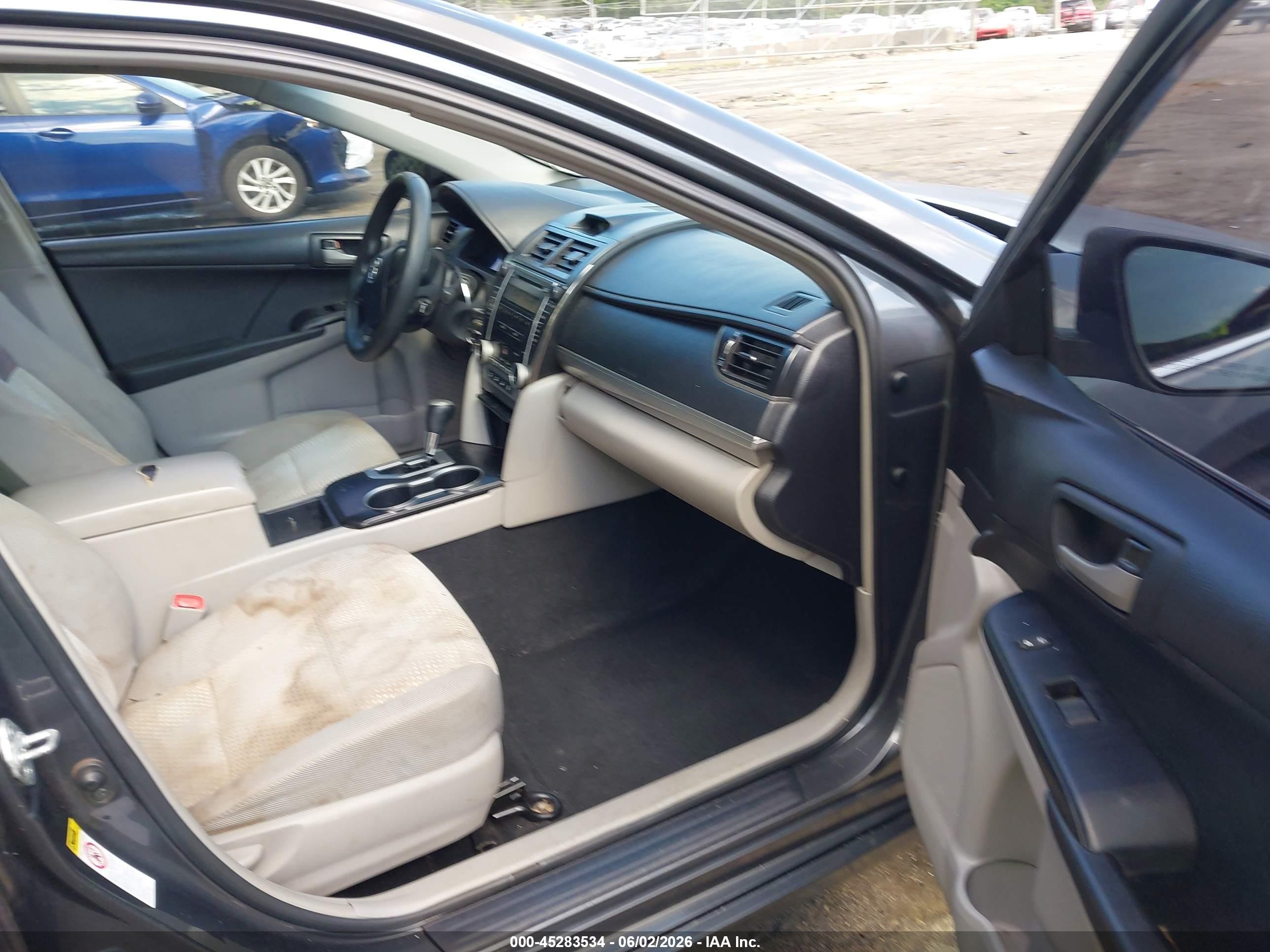 2012 Toyota Camry L Gray vin: 4T1BF1FK5CU582160