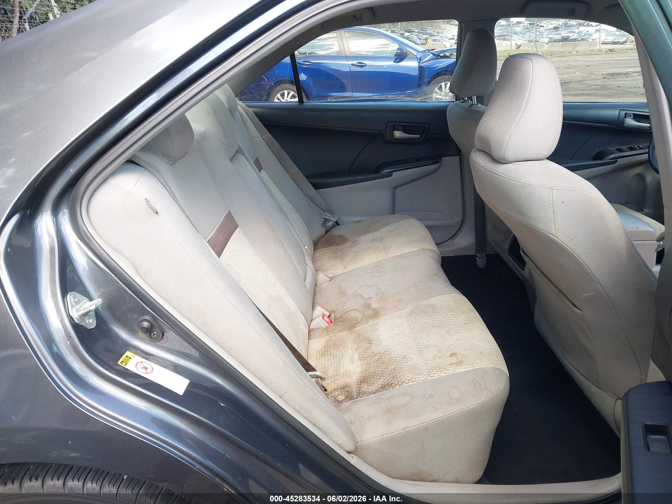 2012 Toyota Camry L Gray vin: 4T1BF1FK5CU582160