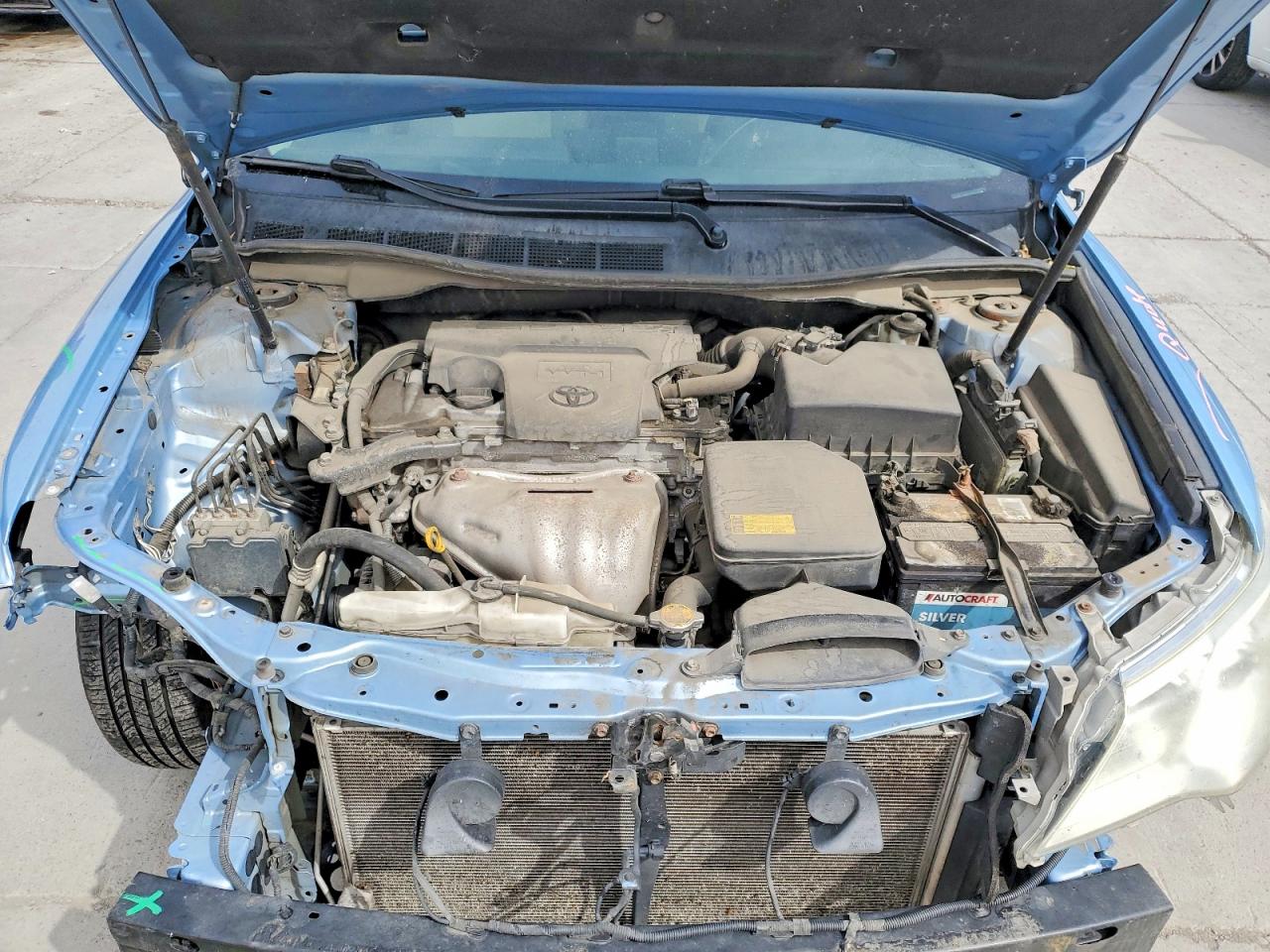2012 Toyota Camry Le Blue vin: 4T1BF1FK5CU583101