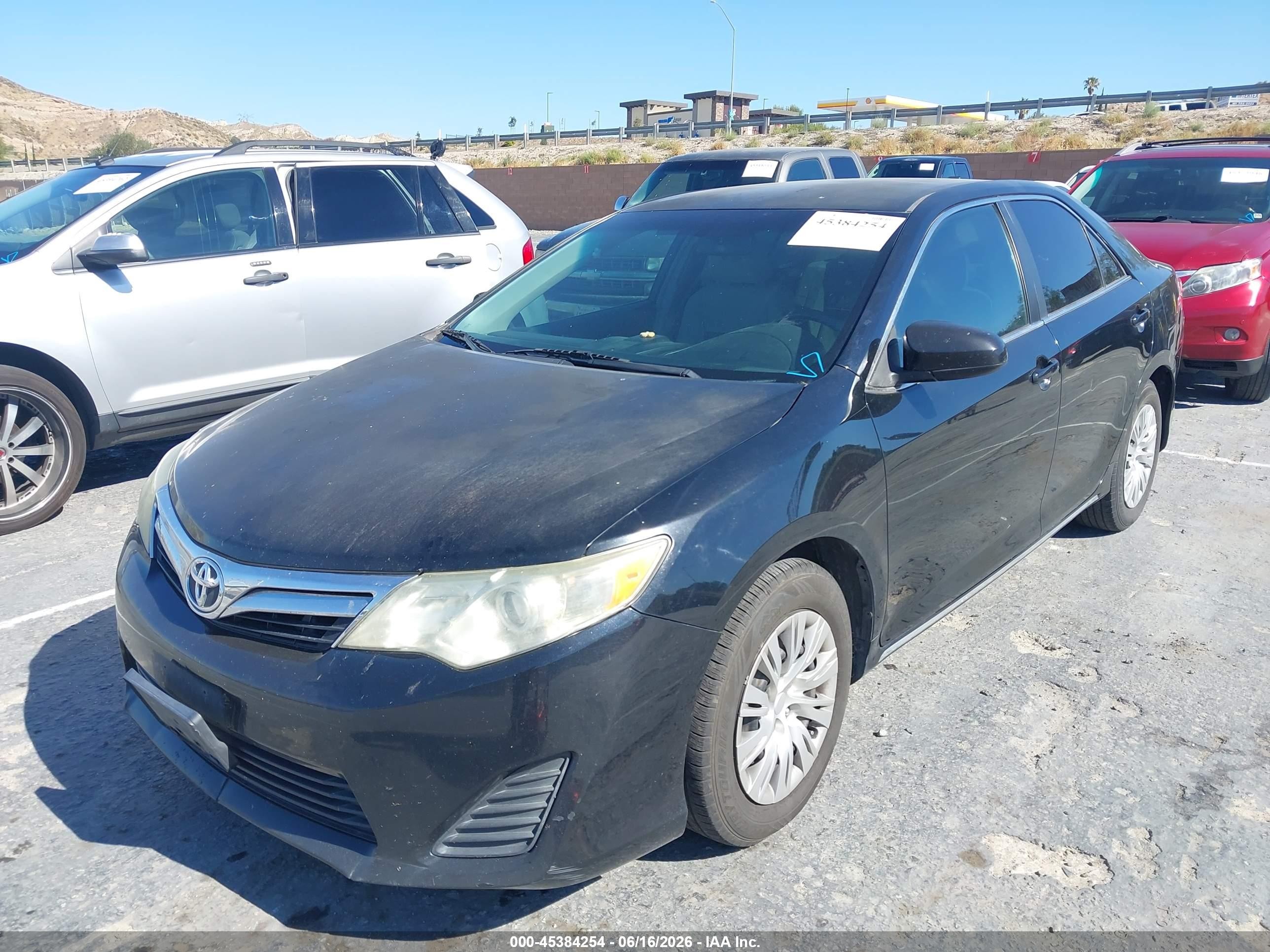2012 Toyota Camry Le Black vin: 4T1BF1FK5CU585432