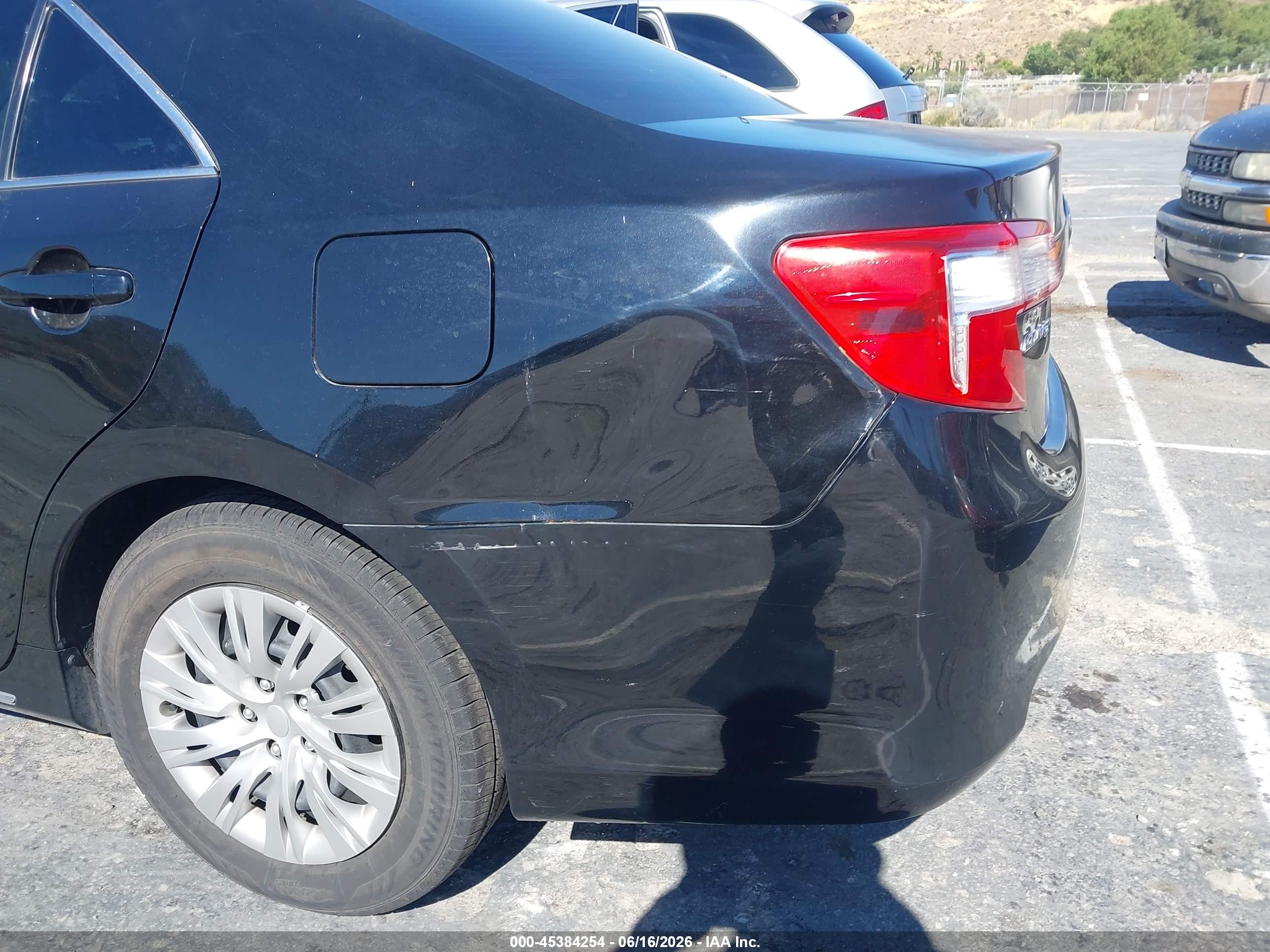 2012 Toyota Camry Le Black vin: 4T1BF1FK5CU585432
