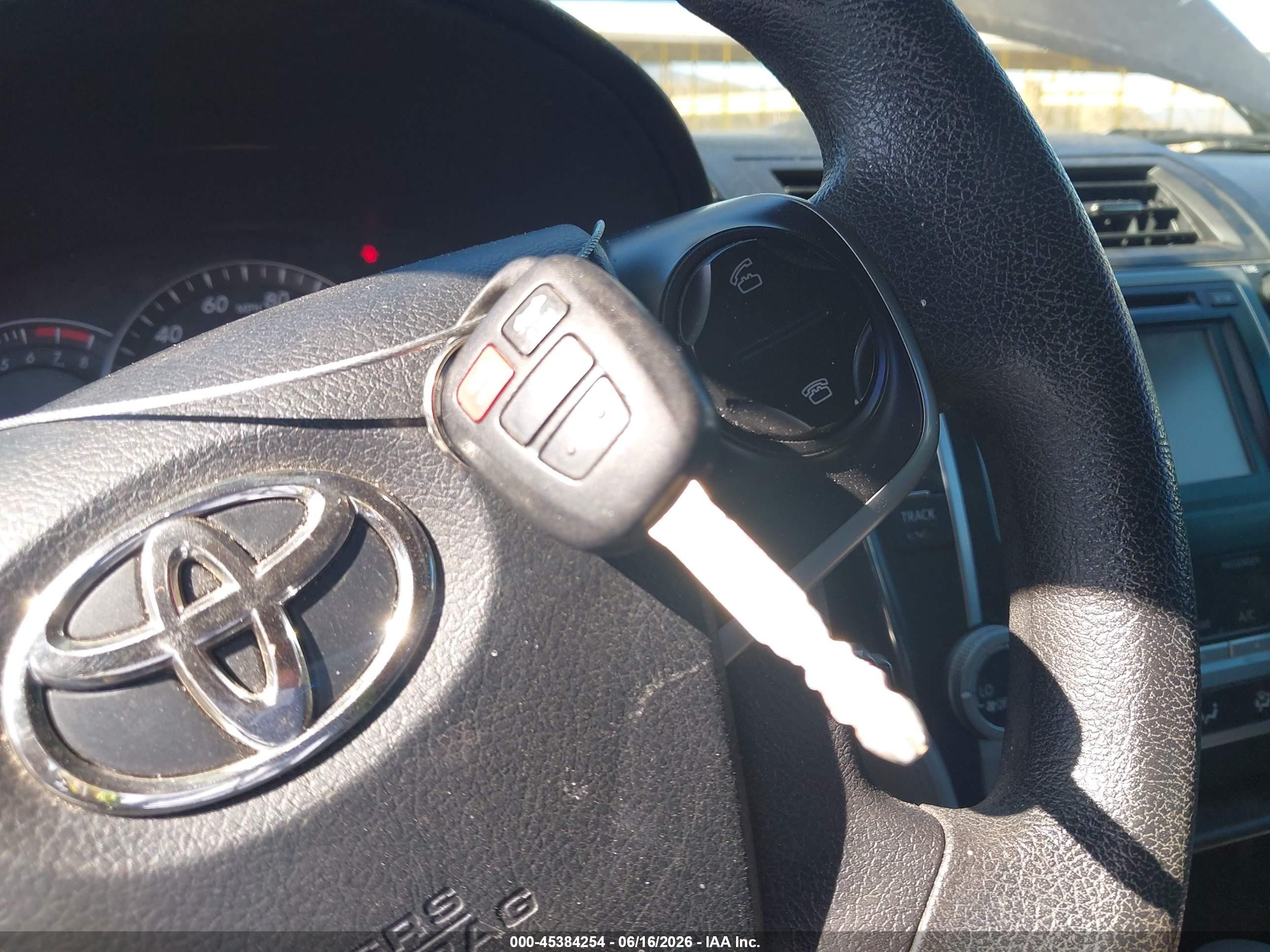 2012 Toyota Camry Le Black vin: 4T1BF1FK5CU585432