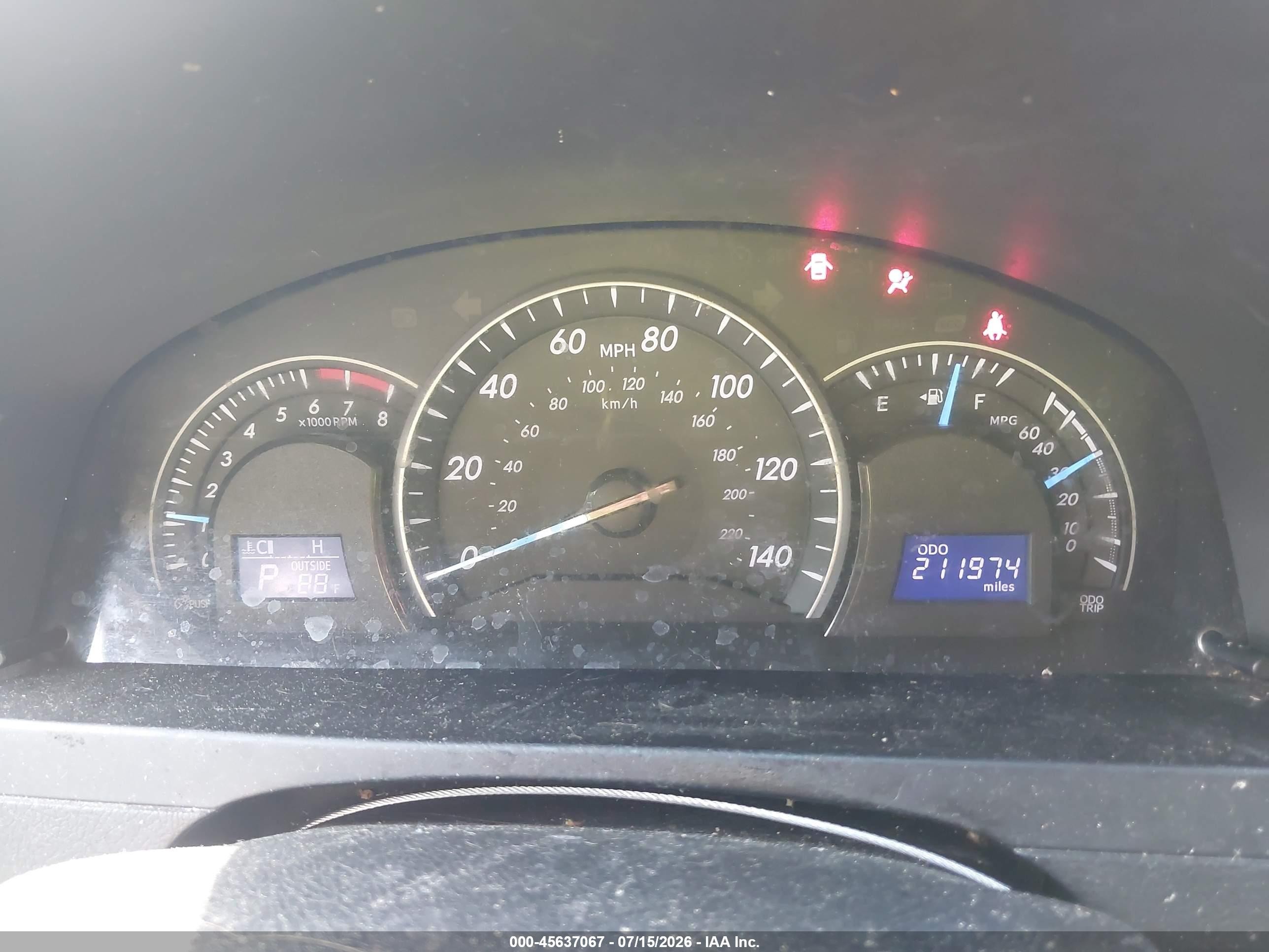 2012 Toyota Camry Le Gray vin: 4T1BF1FK5CU587262