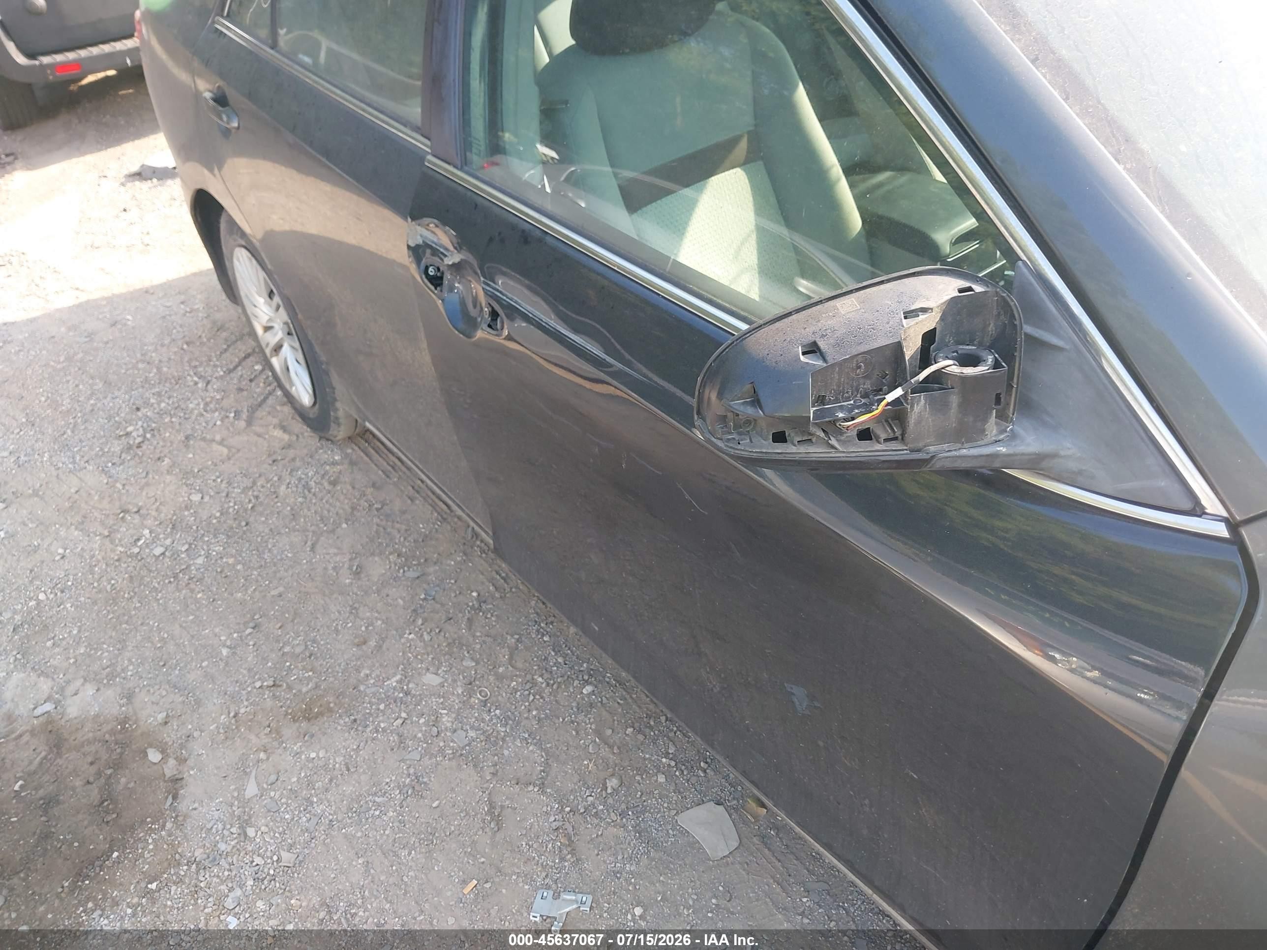 2012 Toyota Camry Le Gray vin: 4T1BF1FK5CU587262