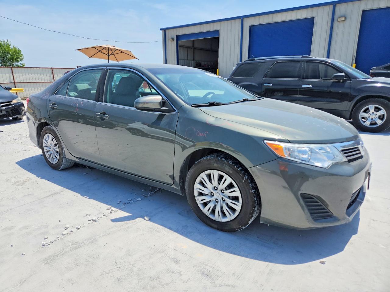 2012 Toyota Camry L Зеленый vin: 4T1BF1FK5CU592428
