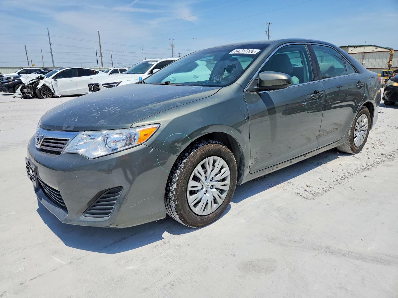 2012 Toyota Camry L Зеленый vin: 4T1BF1FK5CU592428
