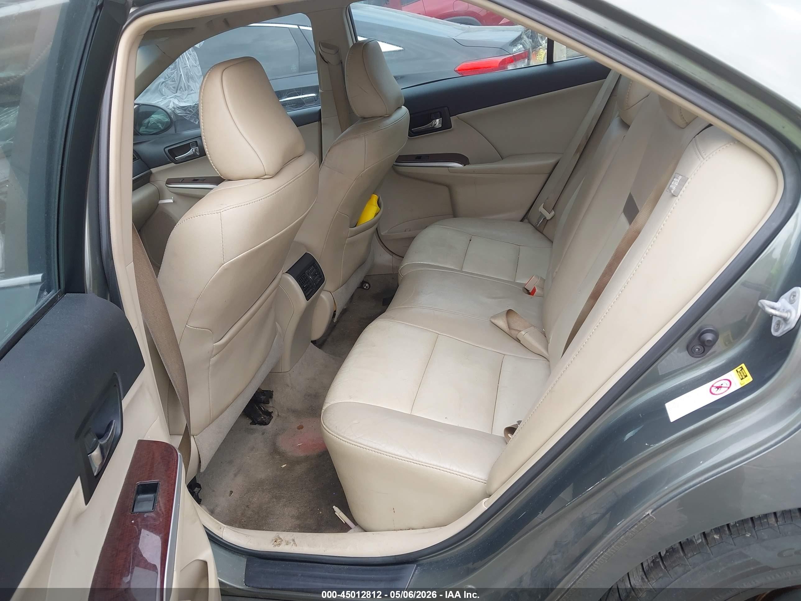 2012 Toyota Camry Xle Зеленый vin: 4T1BF1FK5CU595510