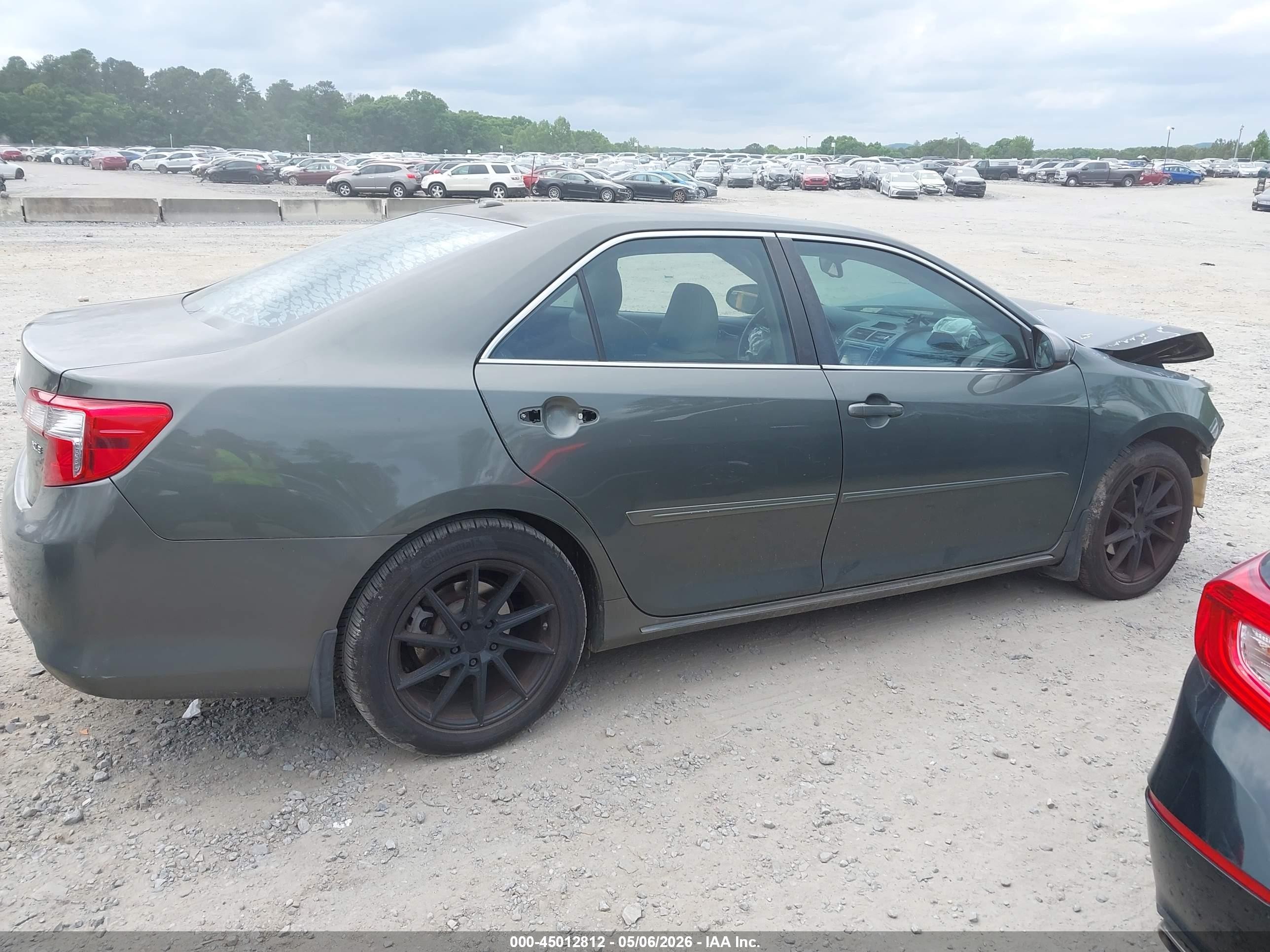 2012 Toyota Camry Xle Зеленый vin: 4T1BF1FK5CU595510