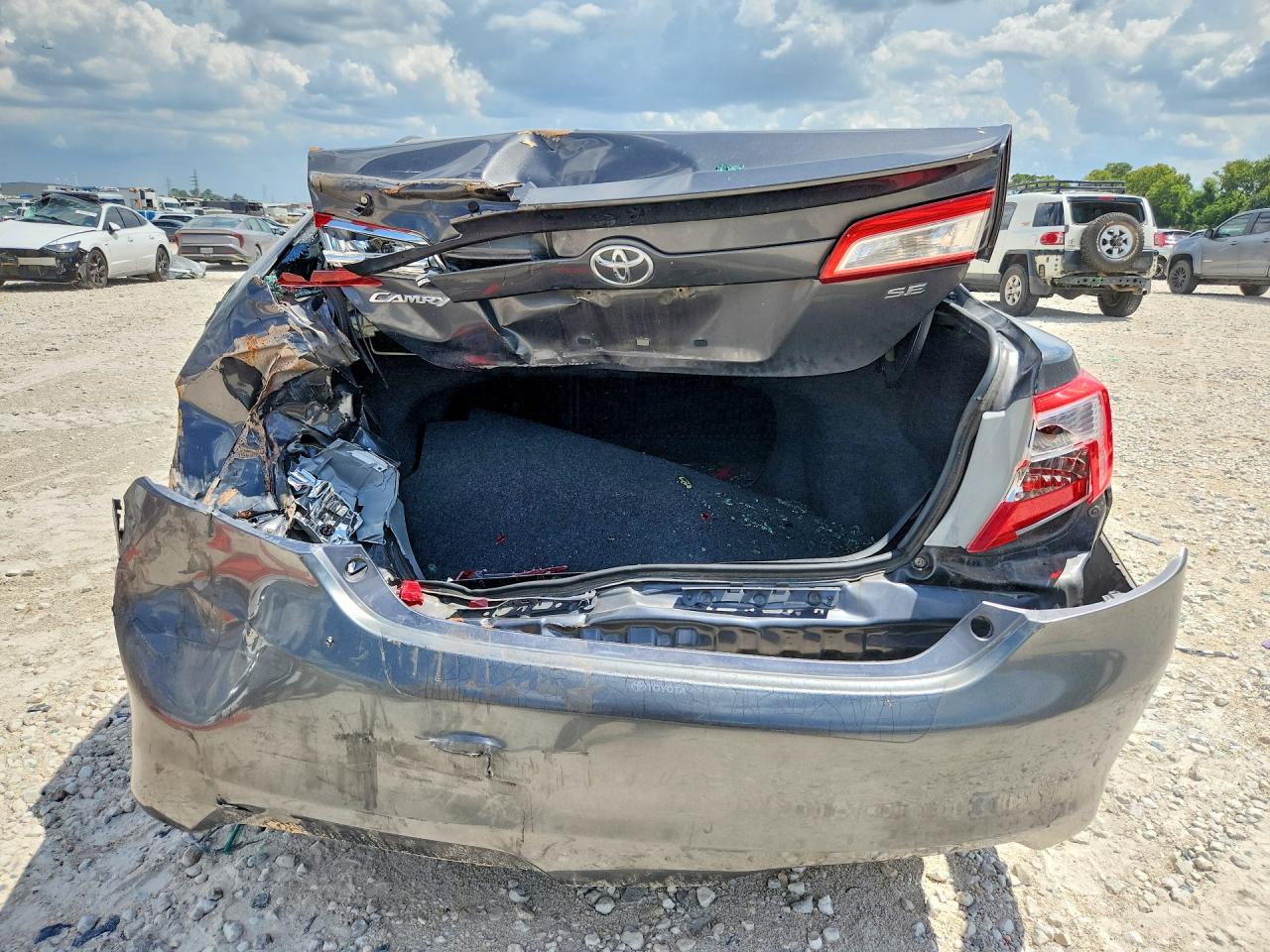 2012 Toyota Camry Se Charcoal vin: 4T1BF1FK5CU599251