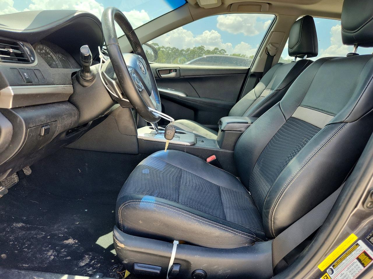 2012 Toyota Camry Se Charcoal vin: 4T1BF1FK5CU599251