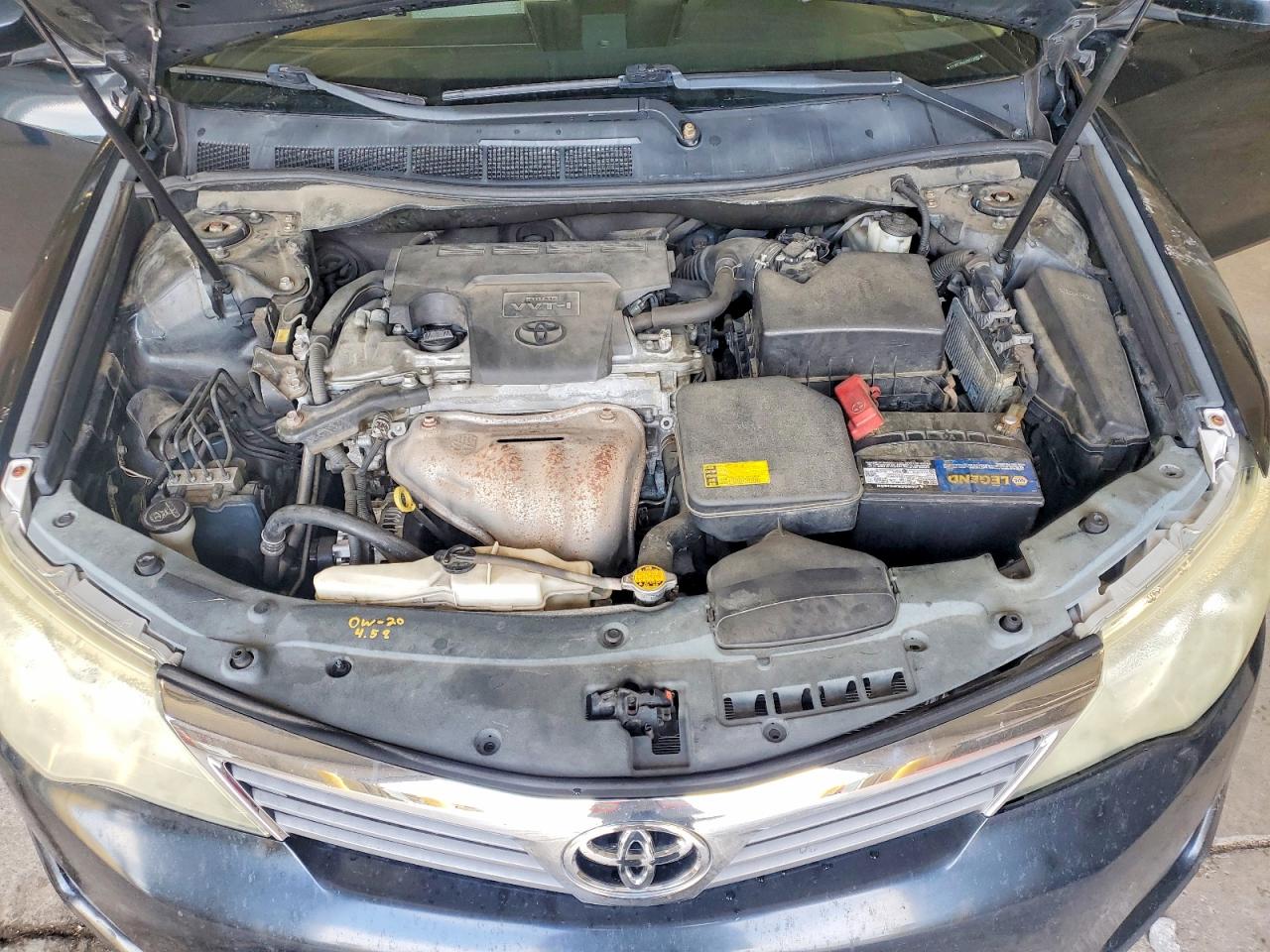 2012 Toyota Camry L Black vin: 4T1BF1FK5CU613990