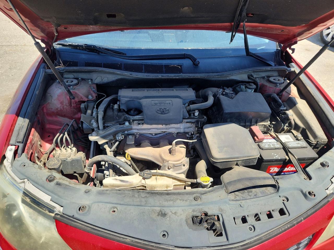 2012 Toyota Camry Se Red vin: 4T1BF1FK5CU622253