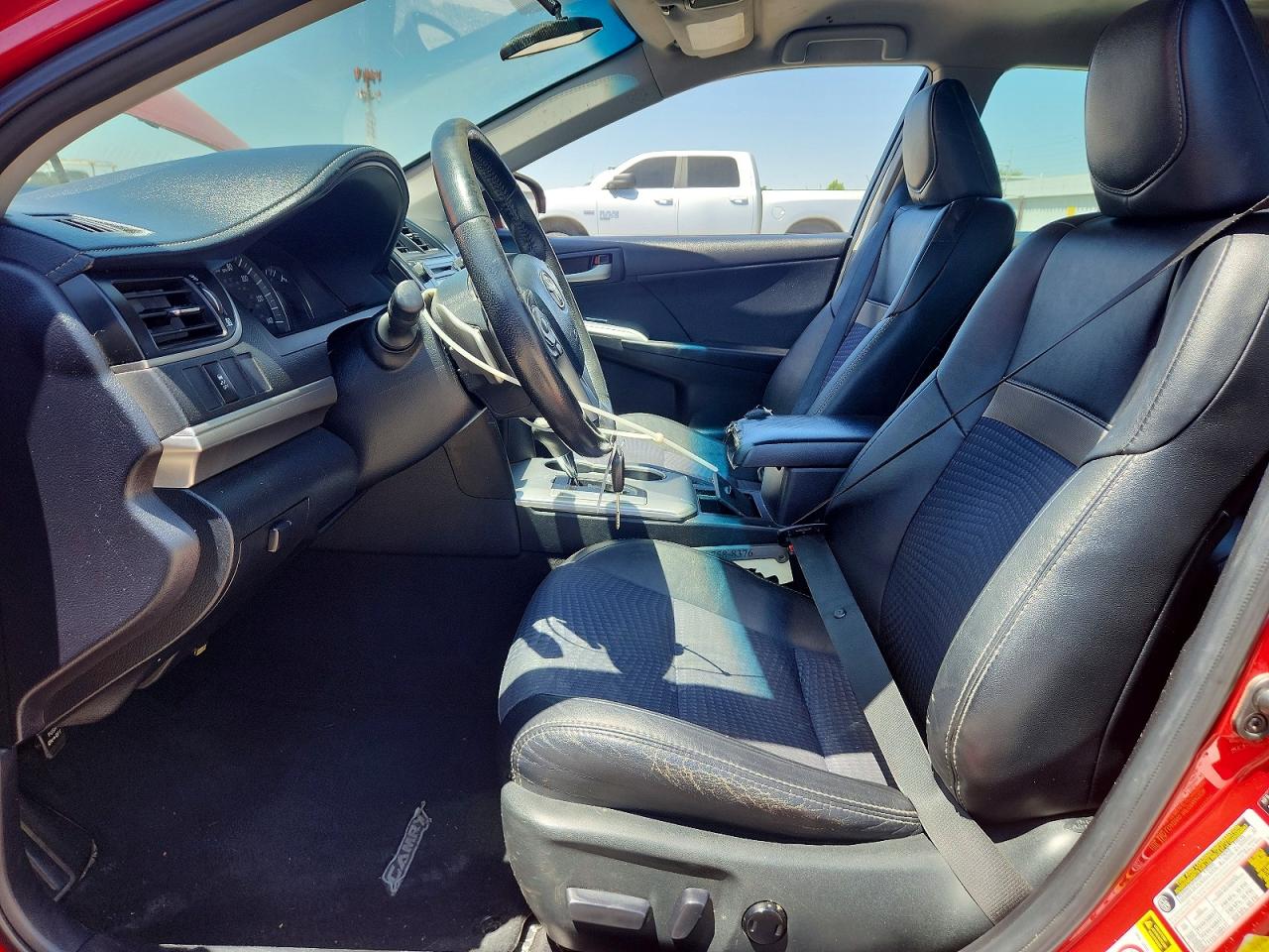 2012 Toyota Camry Se Red vin: 4T1BF1FK5CU622253
