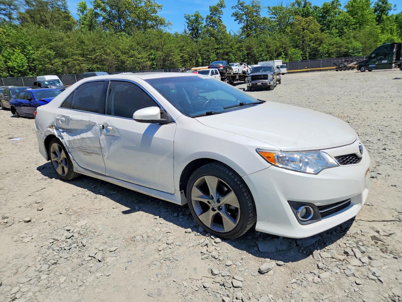 2012 Toyota Camry Se Sport Limited Edition White vin: 4T1BF1FK5CU623838