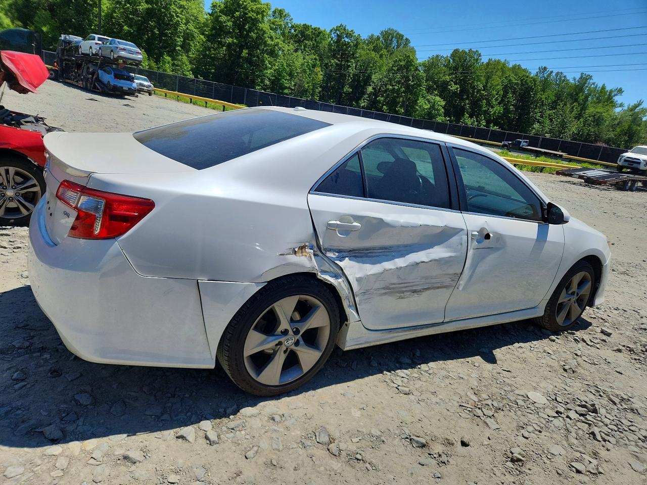 2012 Toyota Camry Se Sport Limited Edition White vin: 4T1BF1FK5CU623838