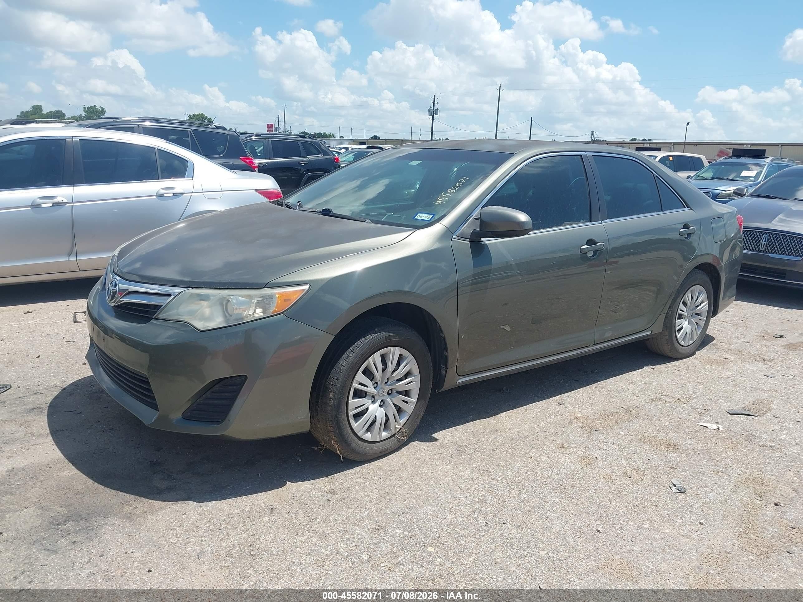 2012 Toyota Camry Le Green vin: 4T1BF1FK5CU630854