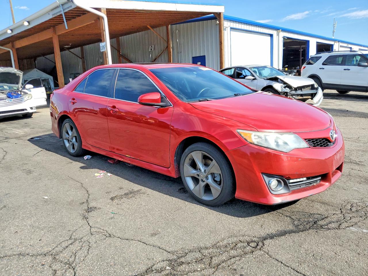 2012 Toyota Camry Se Sport Limited Edition Red vin: 4T1BF1FK5CU635004