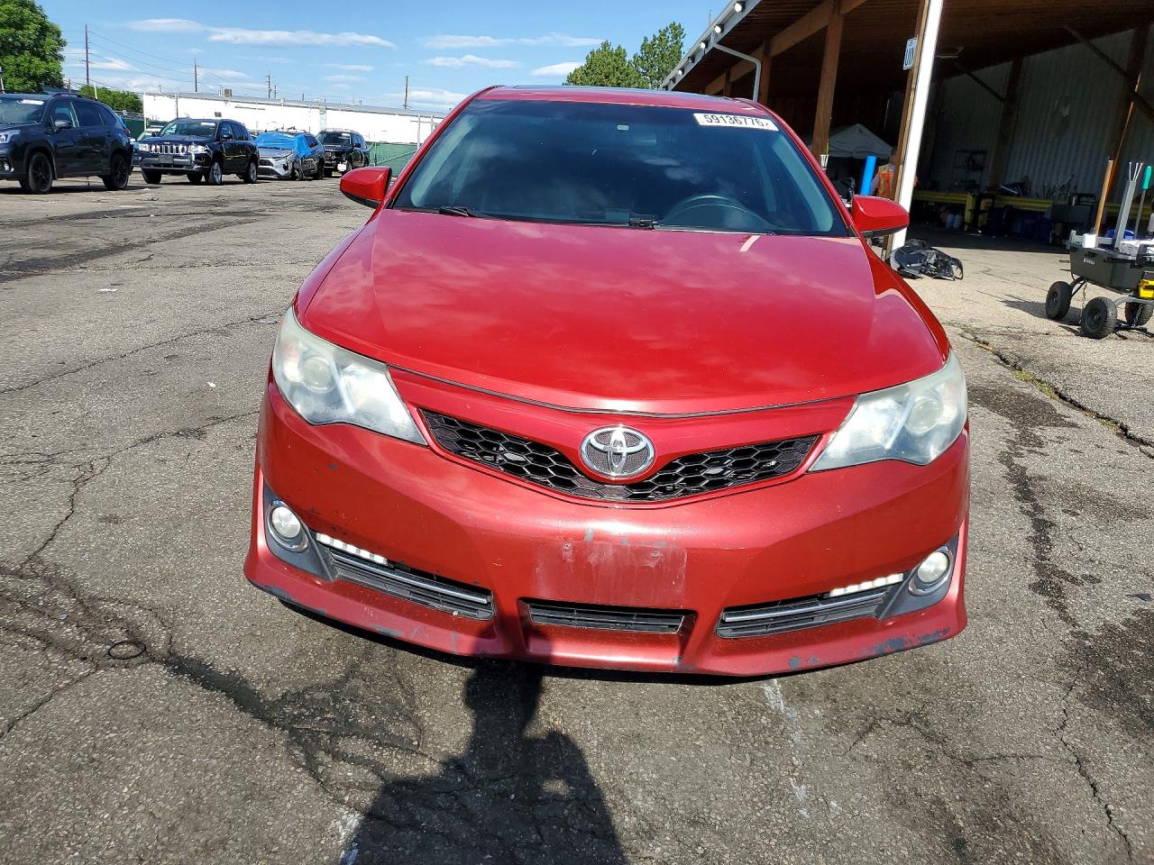 2012 Toyota Camry Se Sport Limited Edition Red vin: 4T1BF1FK5CU635004