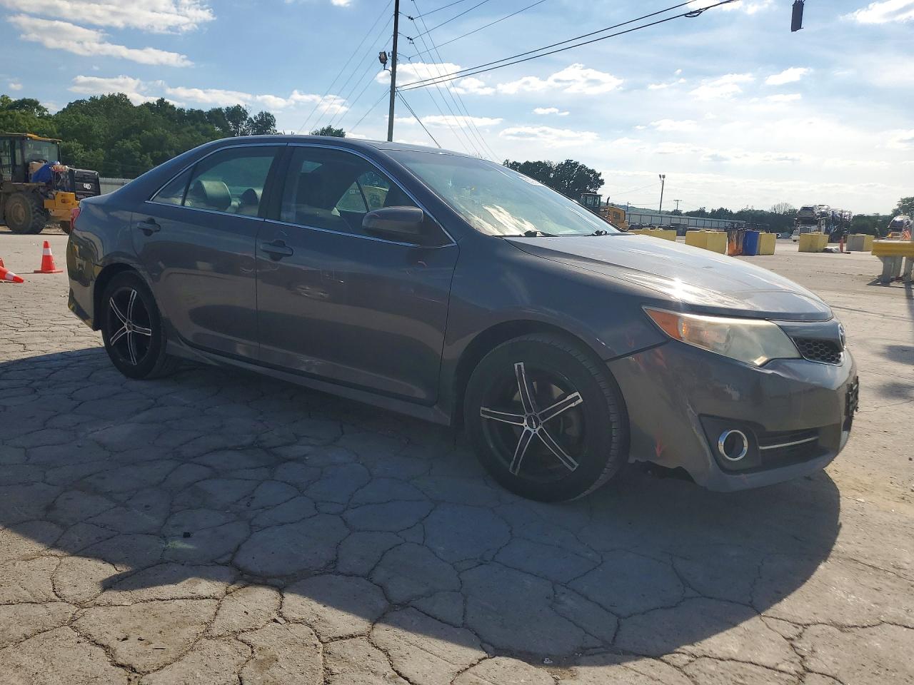 2012 Toyota Camry Se Gray vin: 4T1BF1FK5CU636783