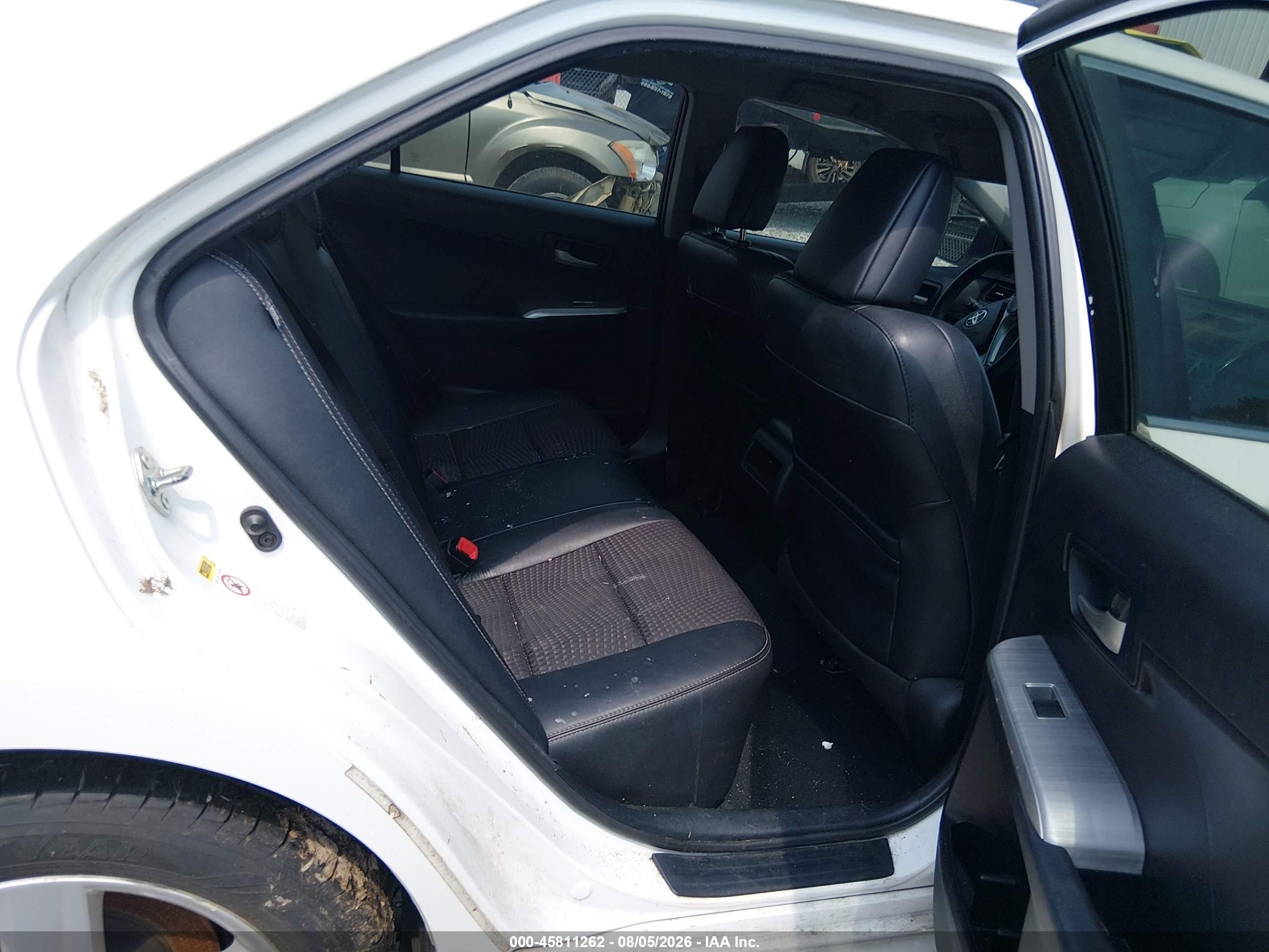 2013 Toyota Camry Se White vin: 4T1BF1FK5DU209539