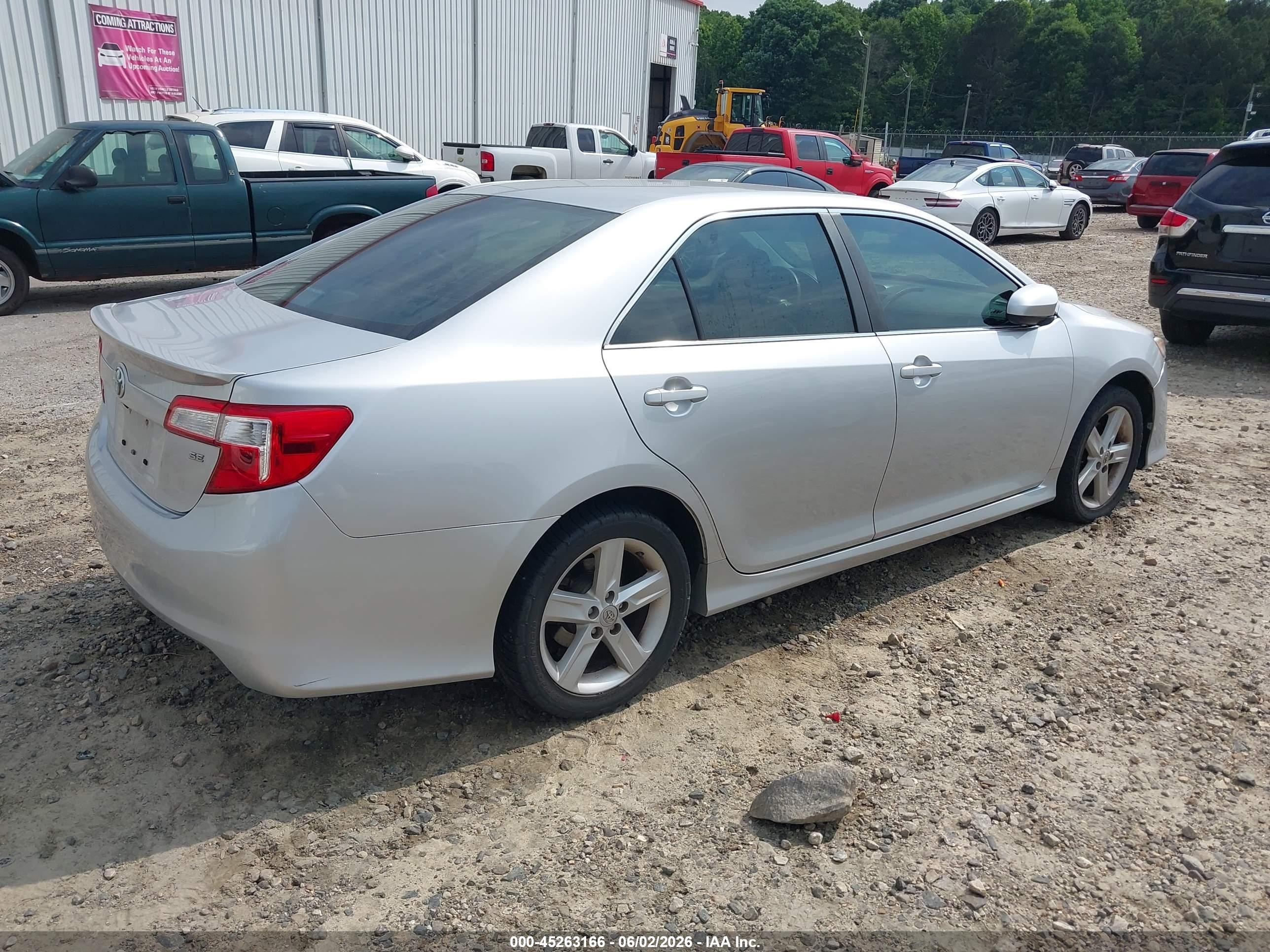 2013 Toyota Camry Se Silver vin: 4T1BF1FK5DU210836