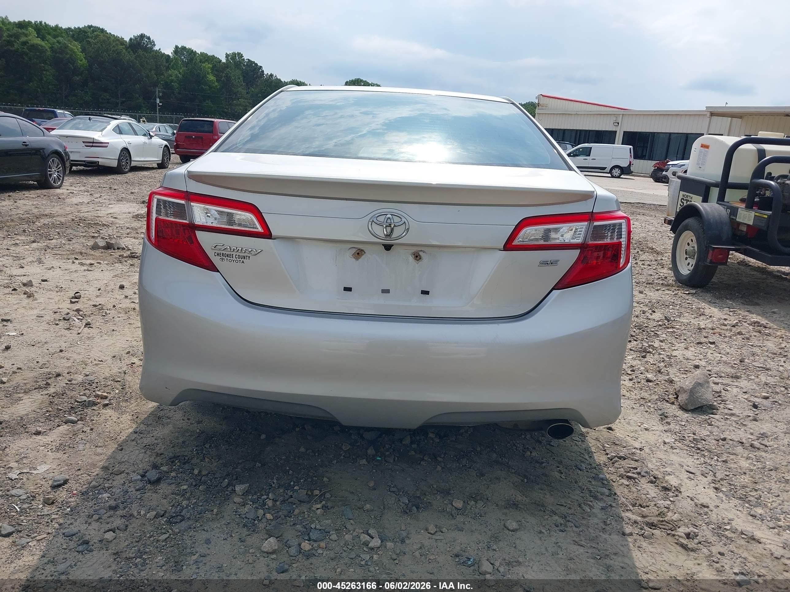 2013 Toyota Camry Se Silver vin: 4T1BF1FK5DU210836