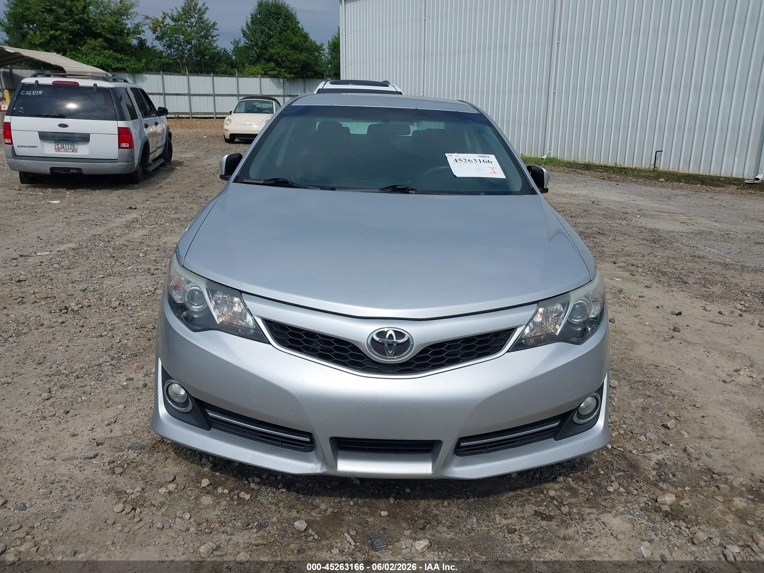 2013 Toyota Camry Se Silver vin: 4T1BF1FK5DU210836