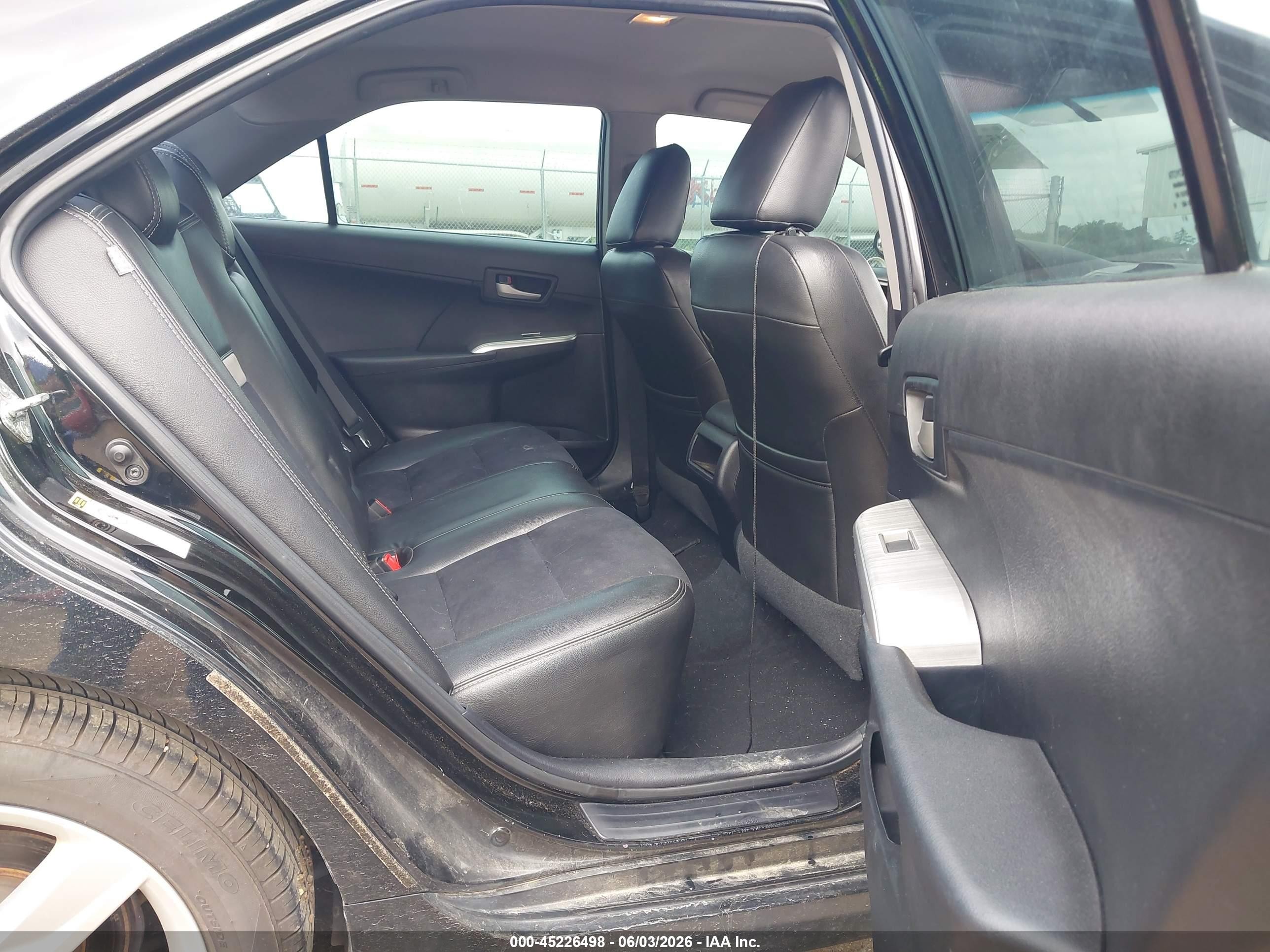 2013 Toyota Camry Se Black vin: 4T1BF1FK5DU216006