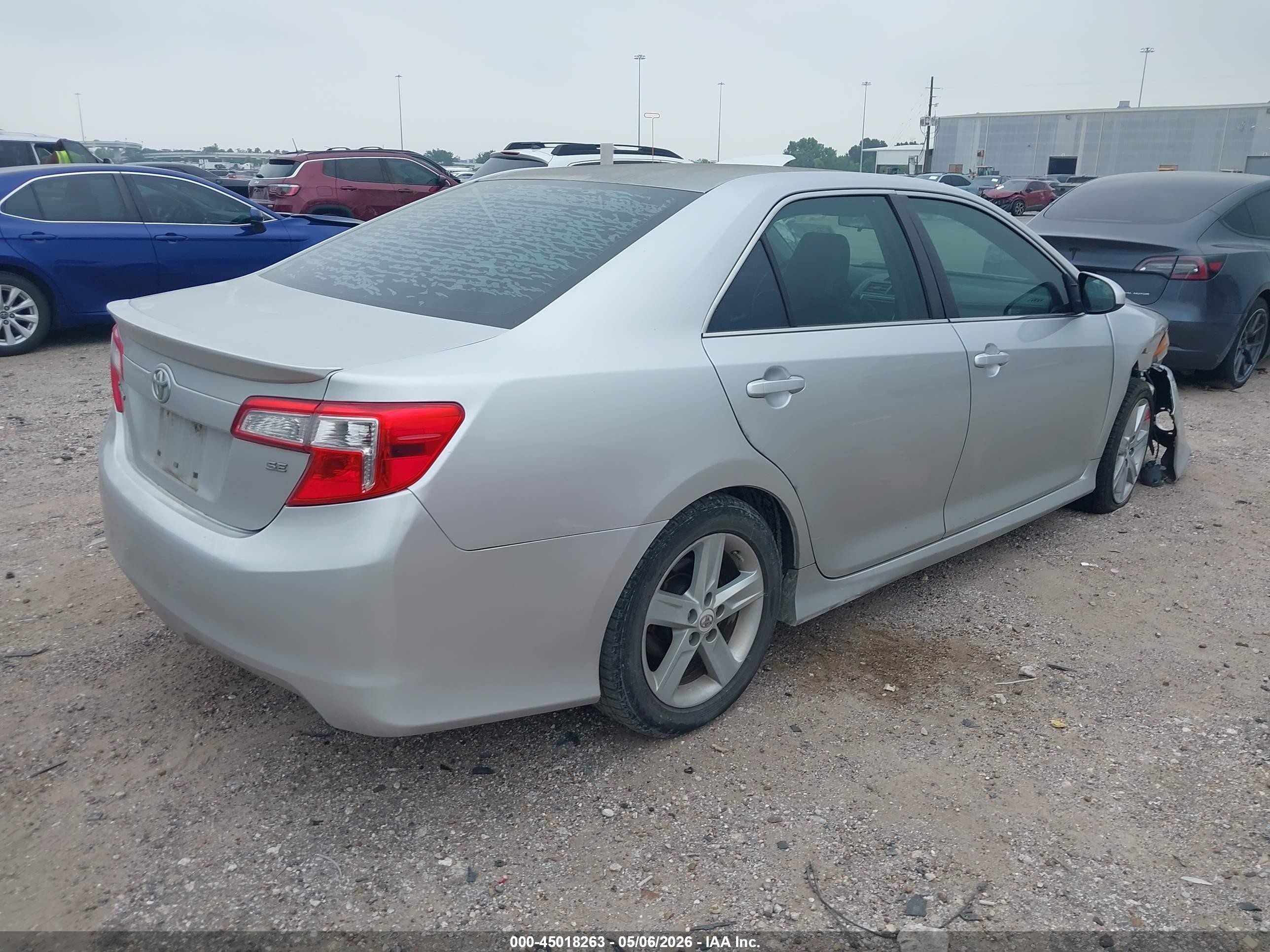 2013 Toyota Camry Se Серебряный vin: 4T1BF1FK5DU216877