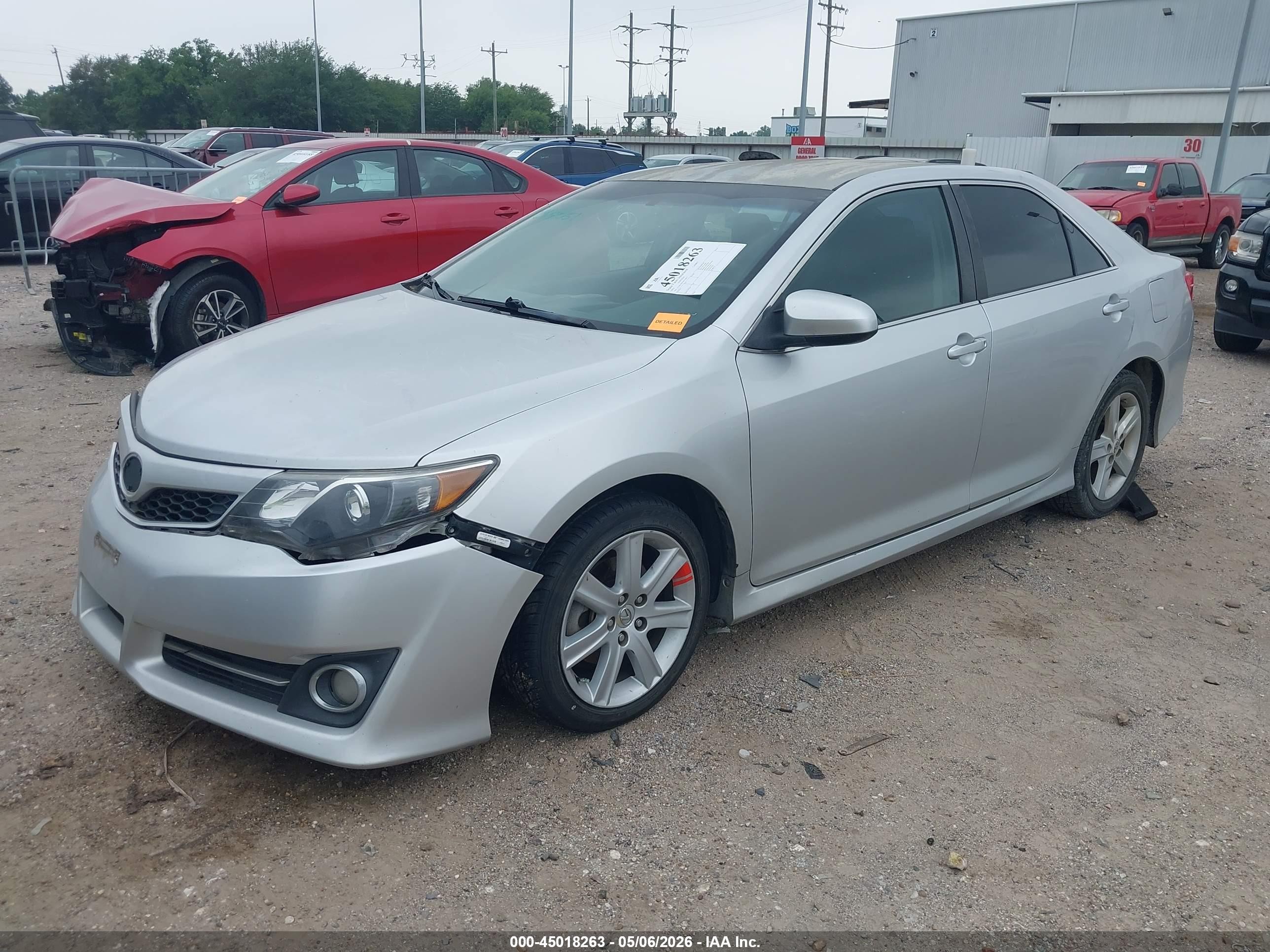 2013 Toyota Camry Se Серебряный vin: 4T1BF1FK5DU216877