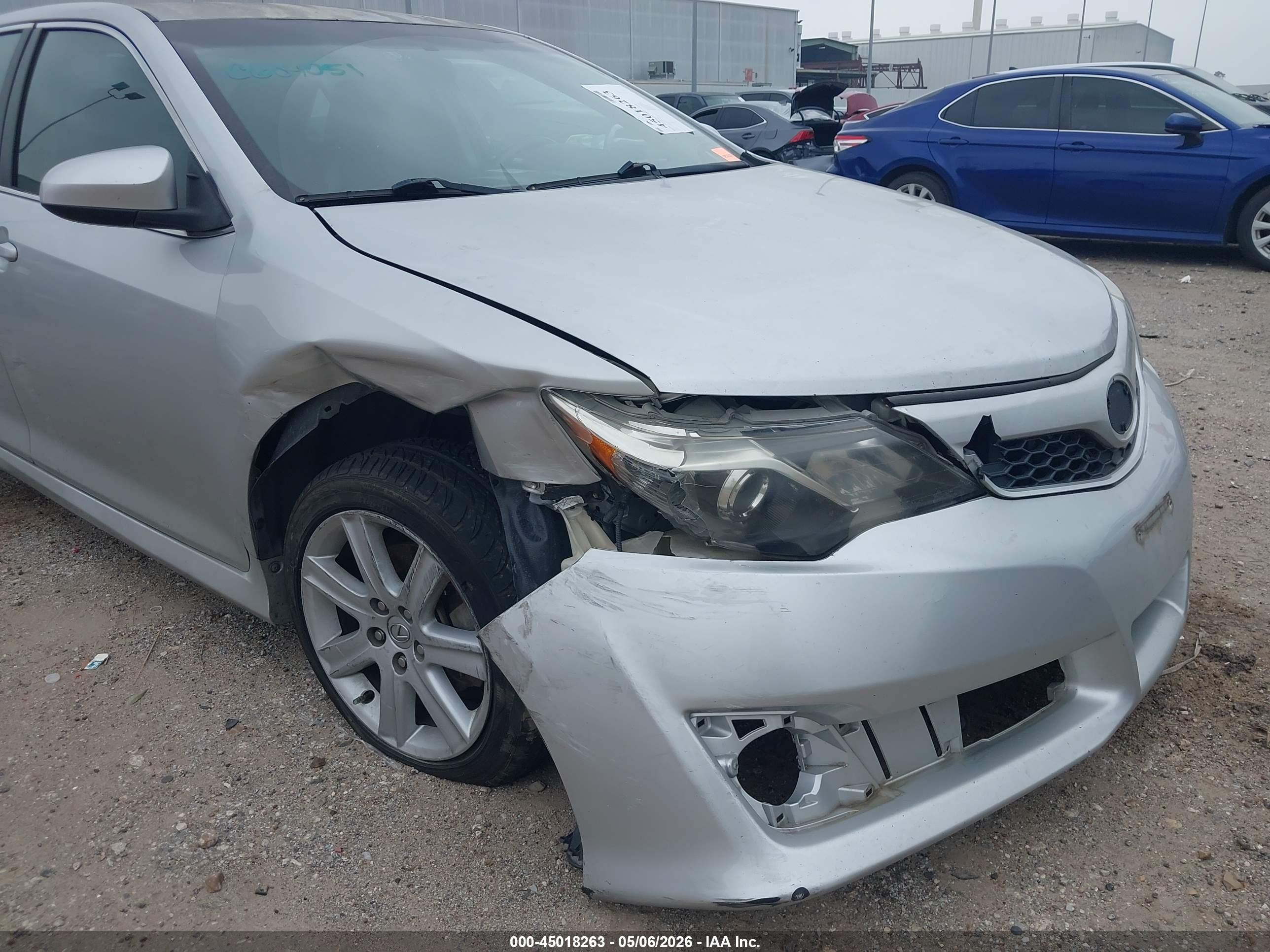 2013 Toyota Camry Se Серебряный vin: 4T1BF1FK5DU216877