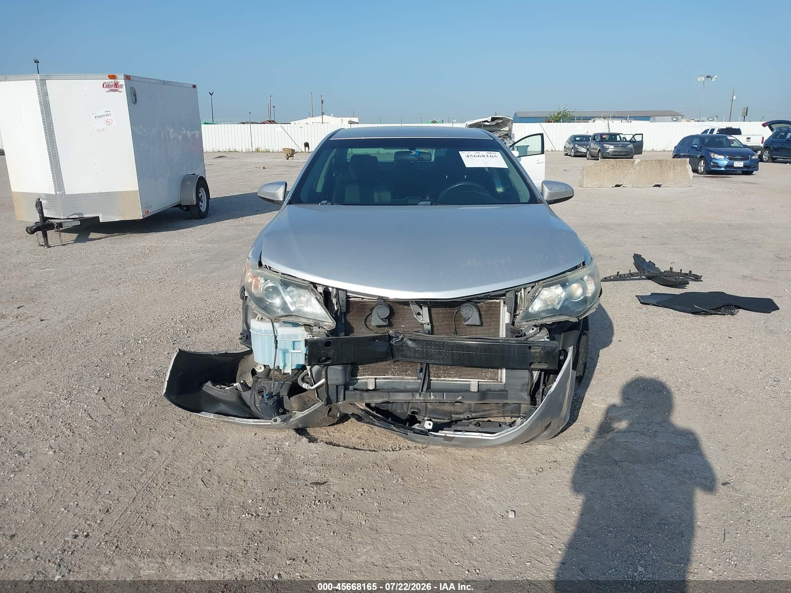 2013 Toyota Camry Se Silver vin: 4T1BF1FK5DU223019