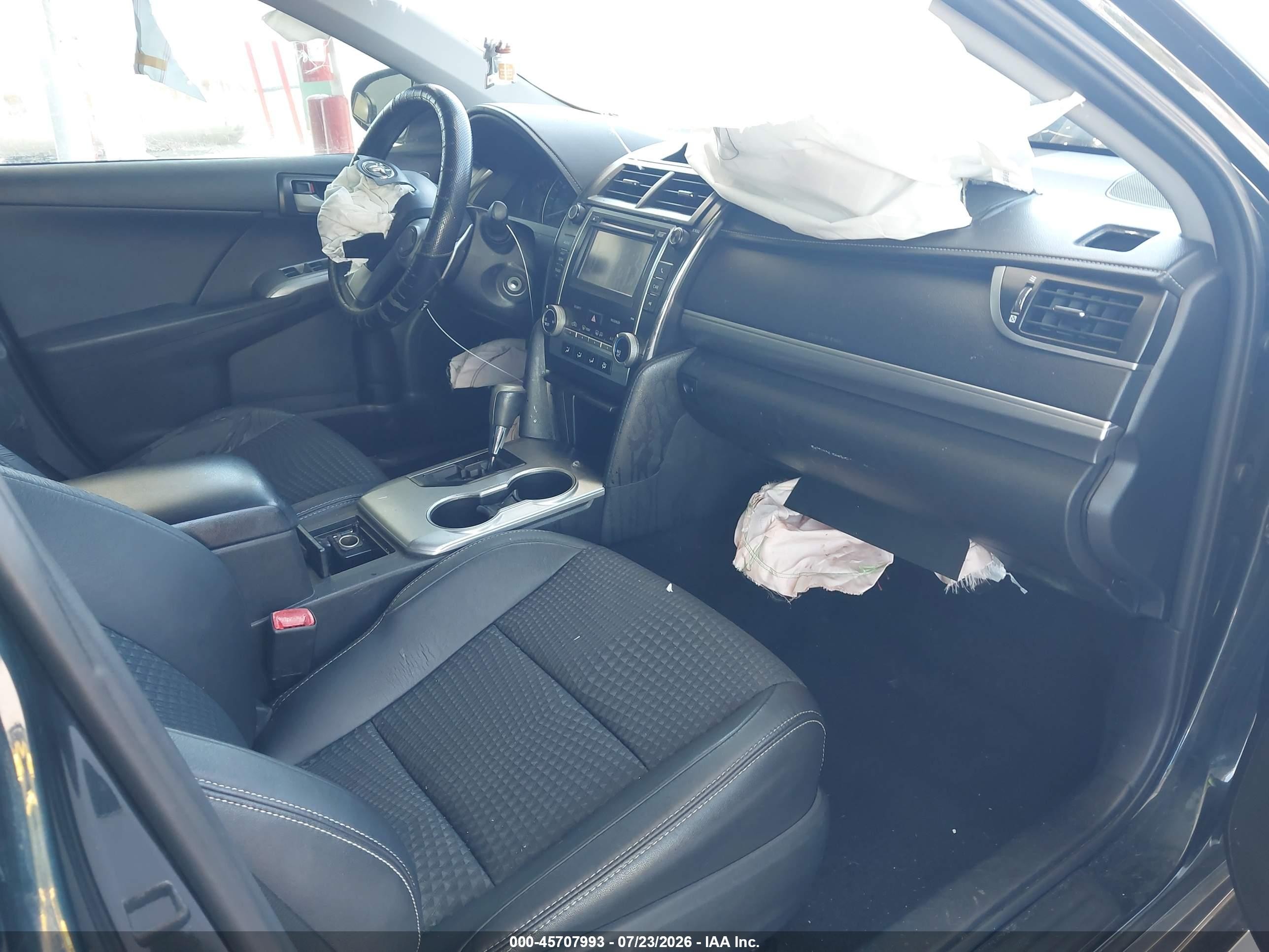 2013 Toyota Camry Se Dark Blue vin: 4T1BF1FK5DU227829