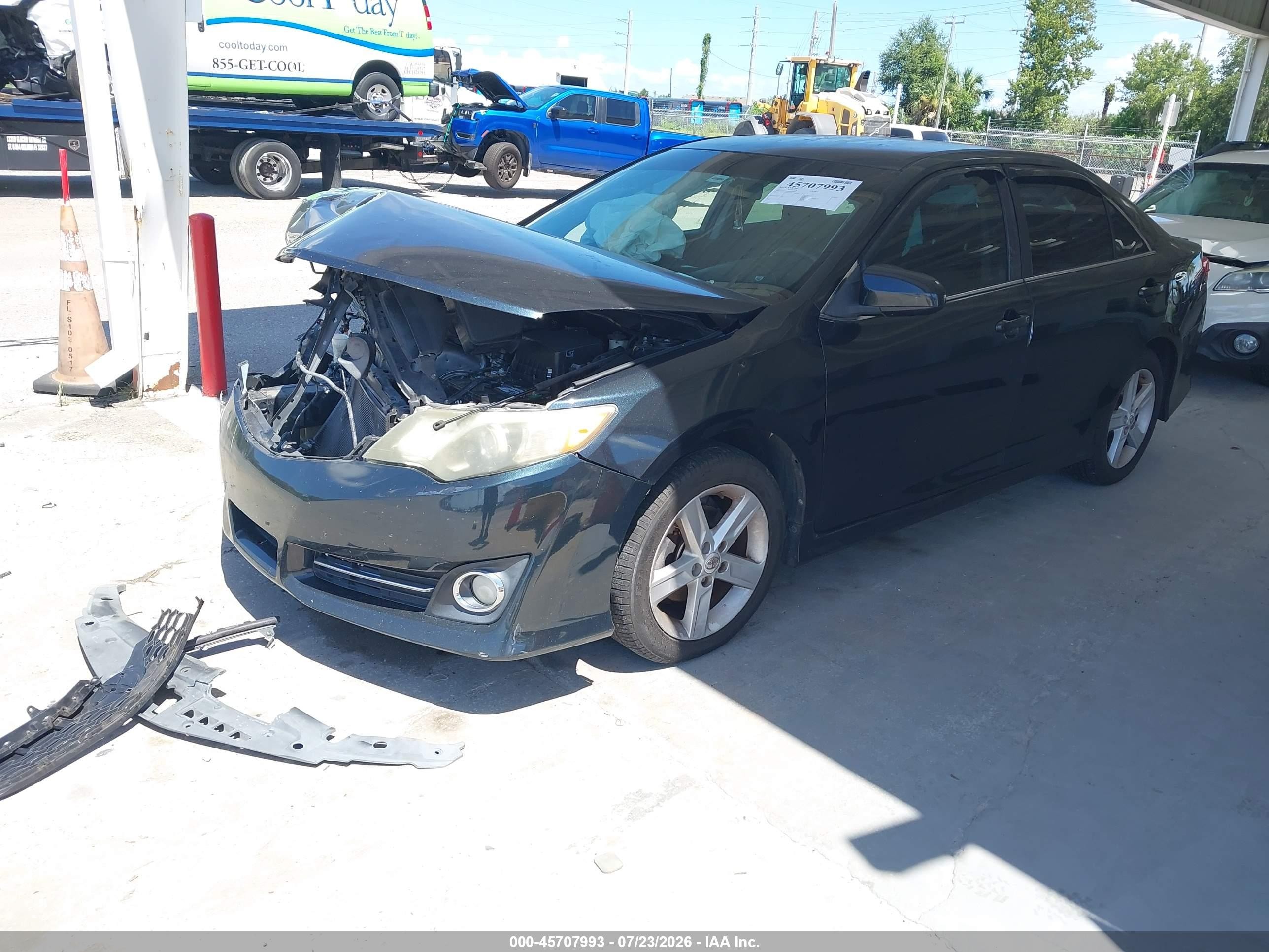 2013 Toyota Camry Se Dark Blue vin: 4T1BF1FK5DU227829