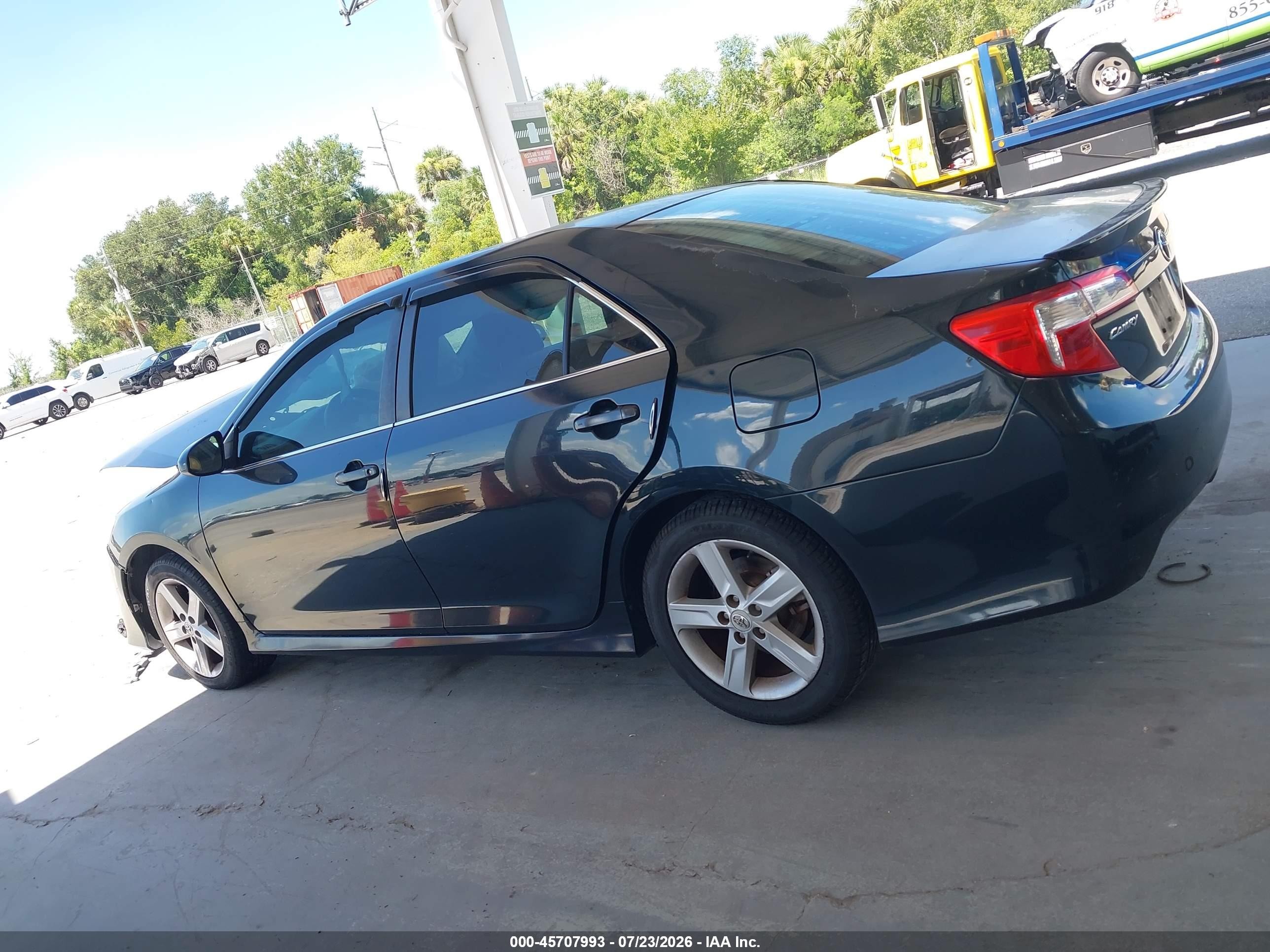 2013 Toyota Camry Se Dark Blue vin: 4T1BF1FK5DU227829