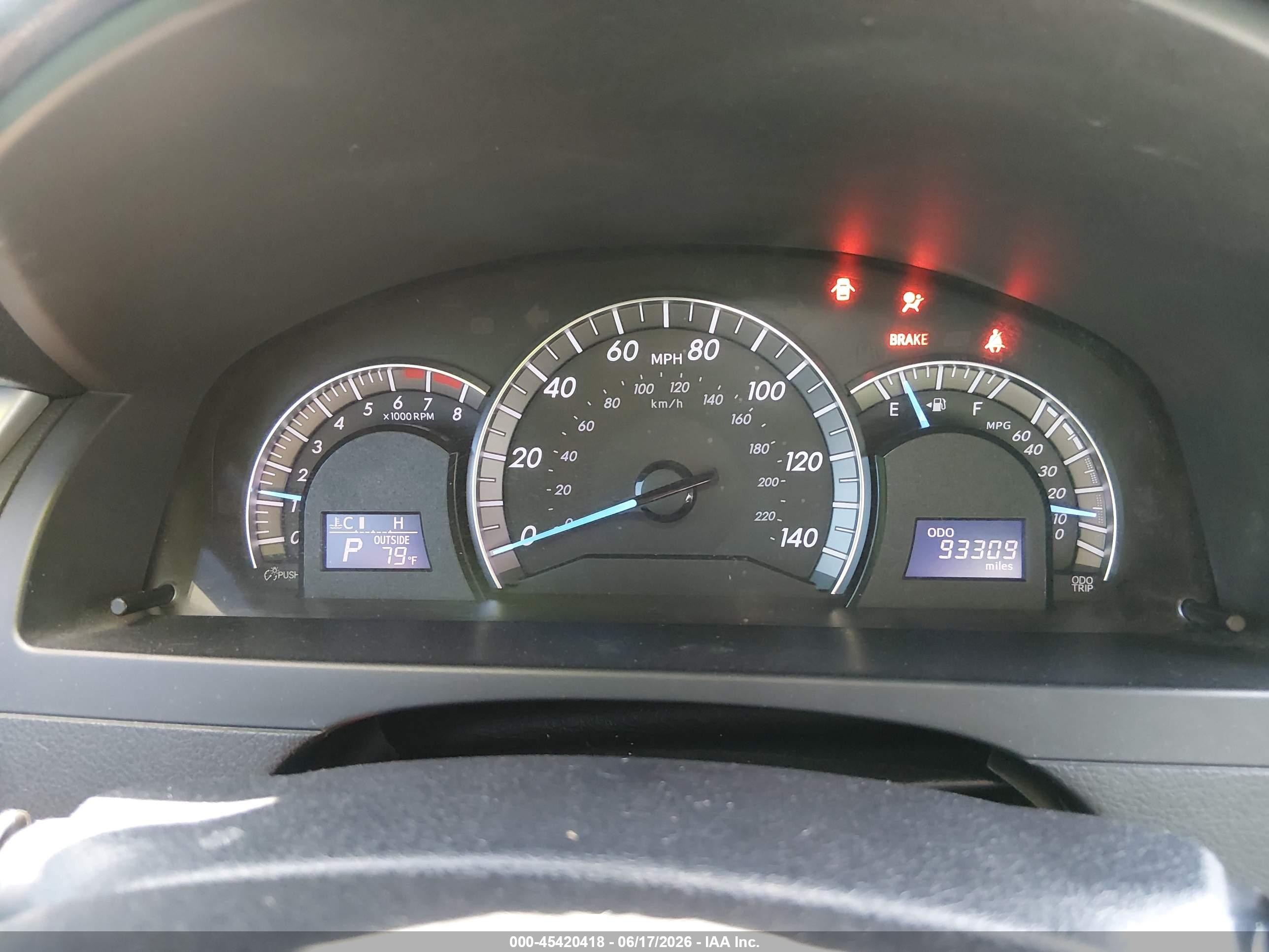 2013 Toyota Camry Se Dark Blue vin: 4T1BF1FK5DU237504