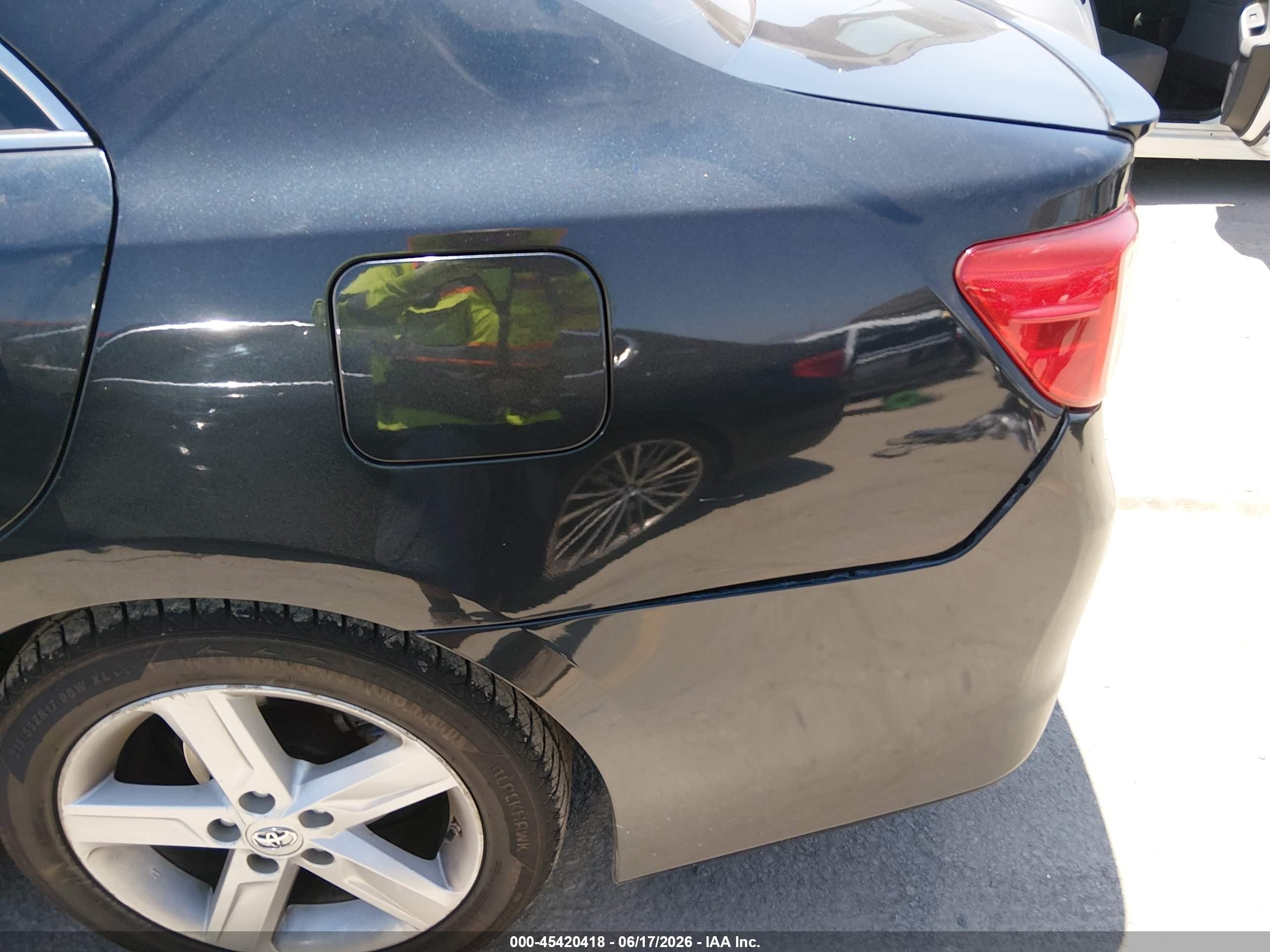 2013 Toyota Camry Se Dark Blue vin: 4T1BF1FK5DU237504