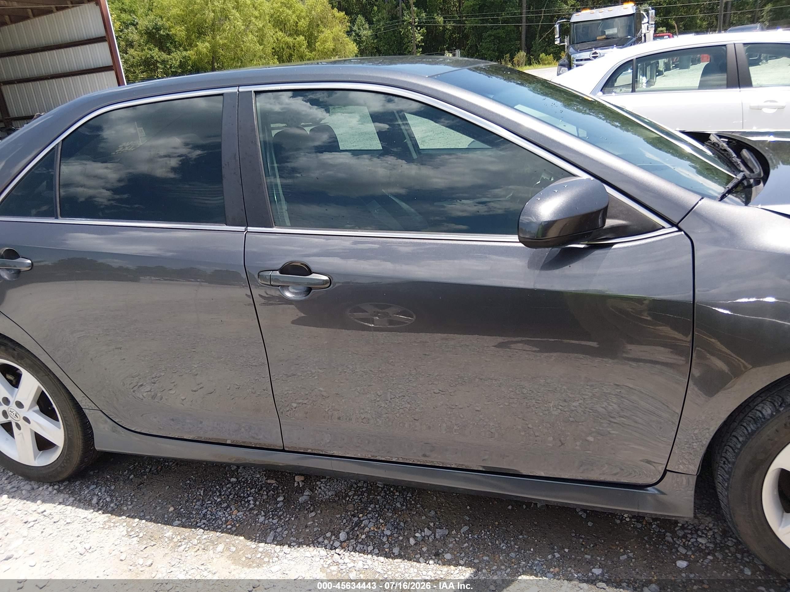 2013 Toyota Camry Se Серый vin: 4T1BF1FK5DU239740