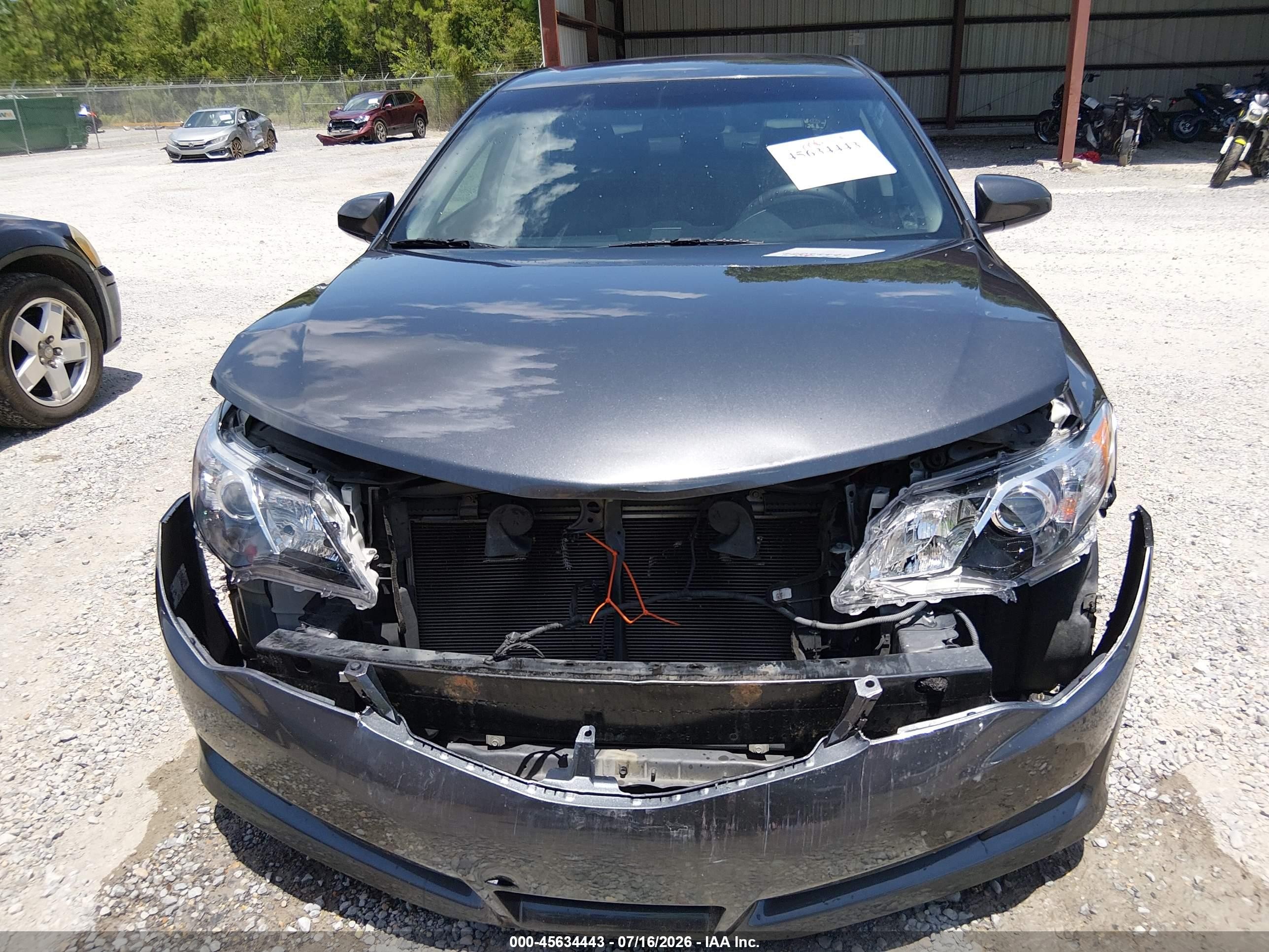 2013 Toyota Camry Se Серый vin: 4T1BF1FK5DU239740