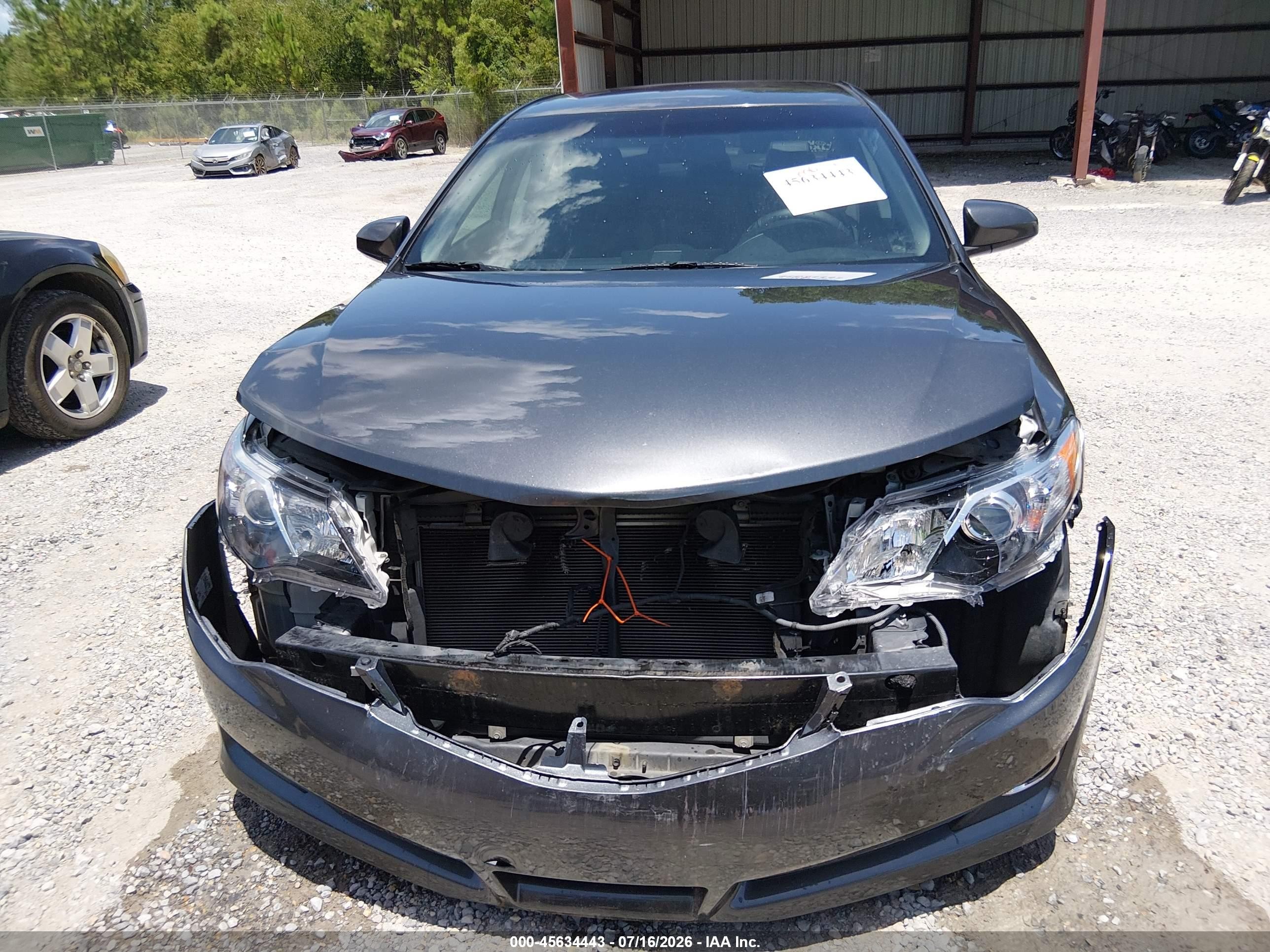 2013 Toyota Camry Se Серый vin: 4T1BF1FK5DU239740