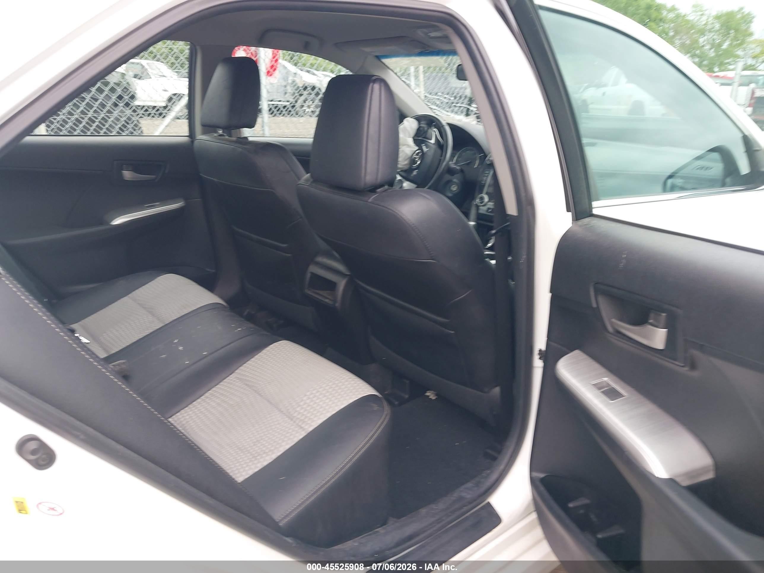 2013 Toyota Camry Se White vin: 4T1BF1FK5DU241911