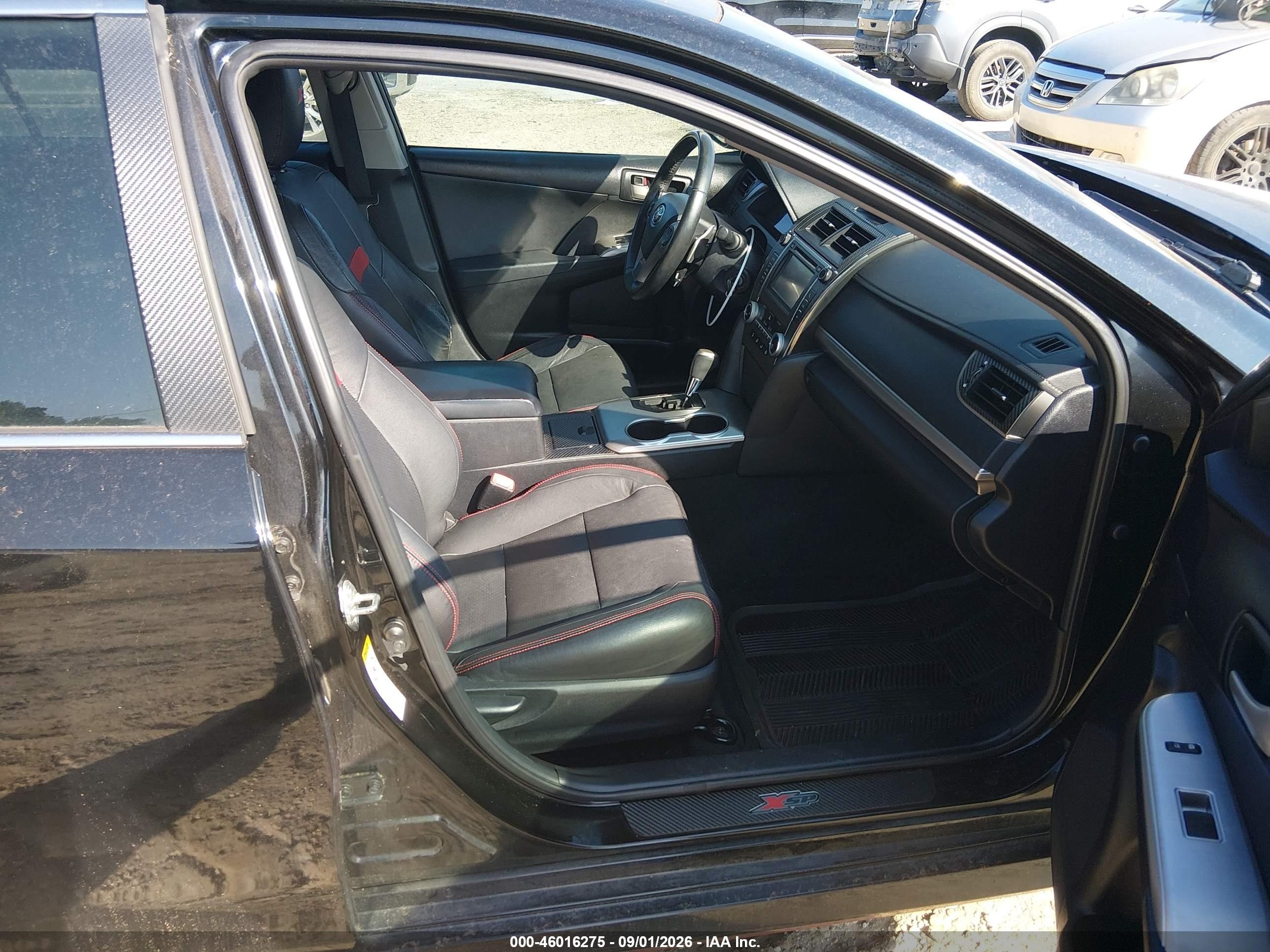 2013 Toyota Camry Se Black vin: 4T1BF1FK5DU258448