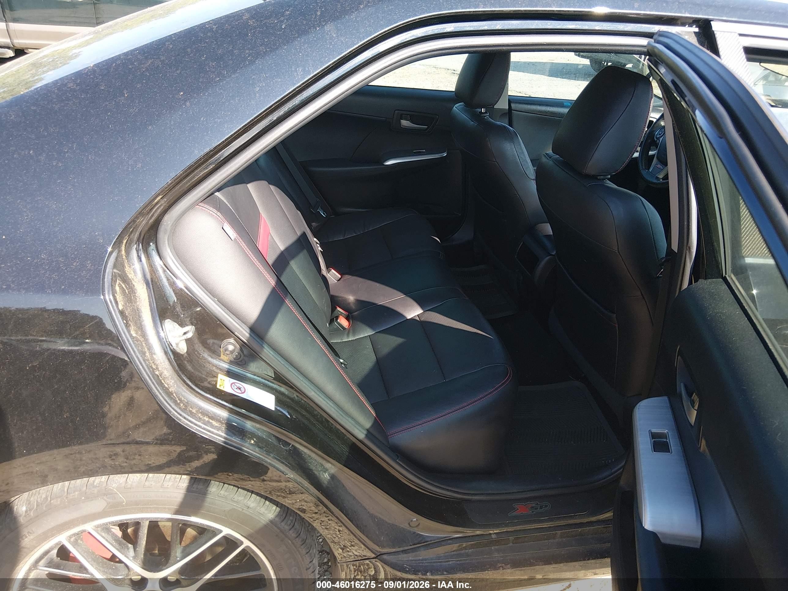 2013 Toyota Camry Se Black vin: 4T1BF1FK5DU258448